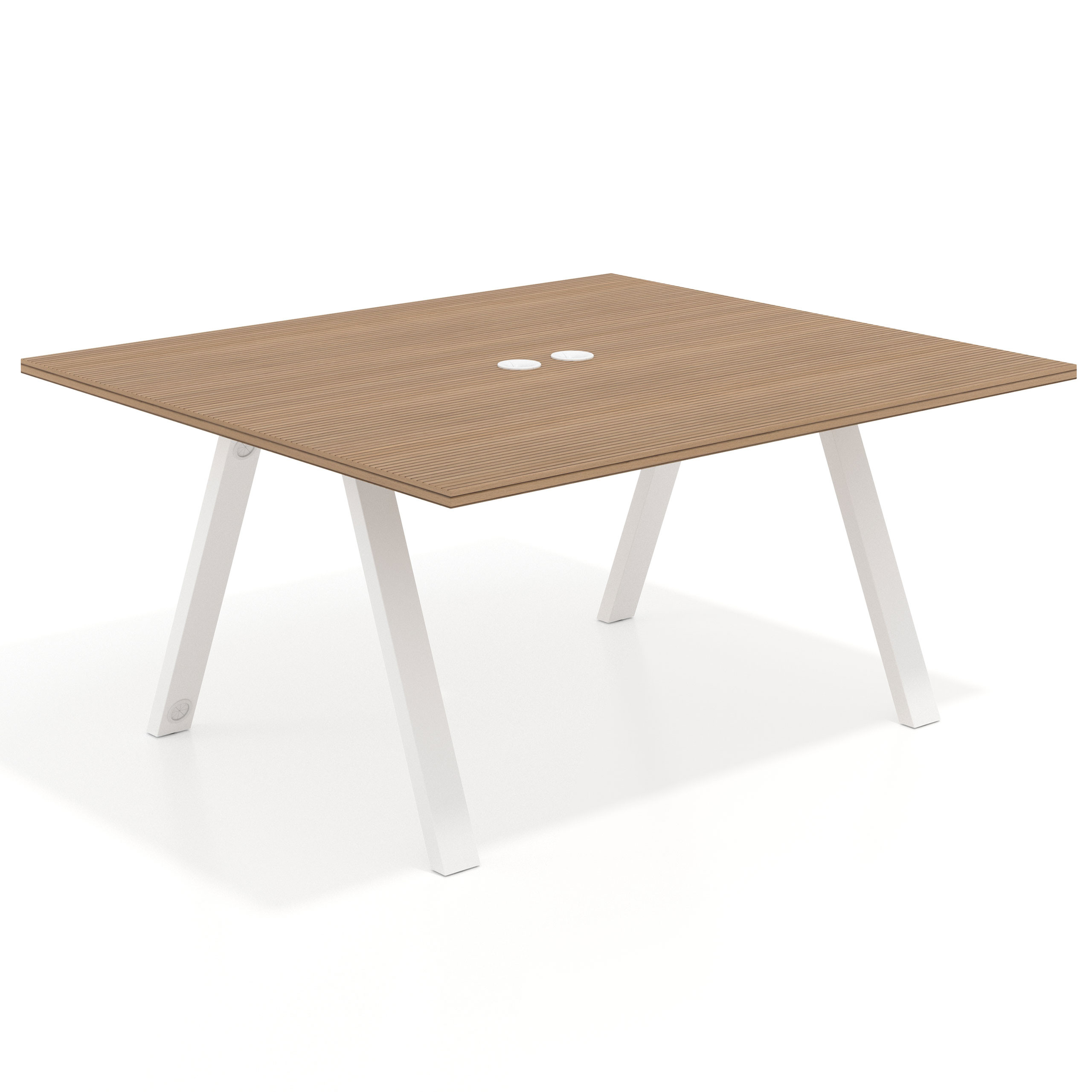 mesa co working 120x142 rayado natural uvepro mesa coworking fondo 142cm recto 1