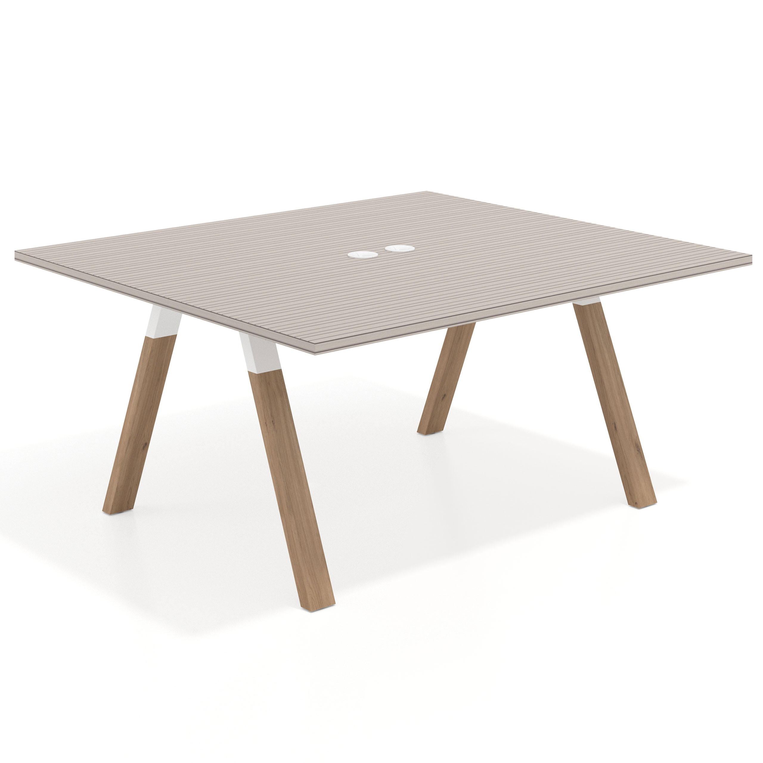 mesa co working 120x142 rayado coco uvepro mesa coworking fondo 142cm recto 1
