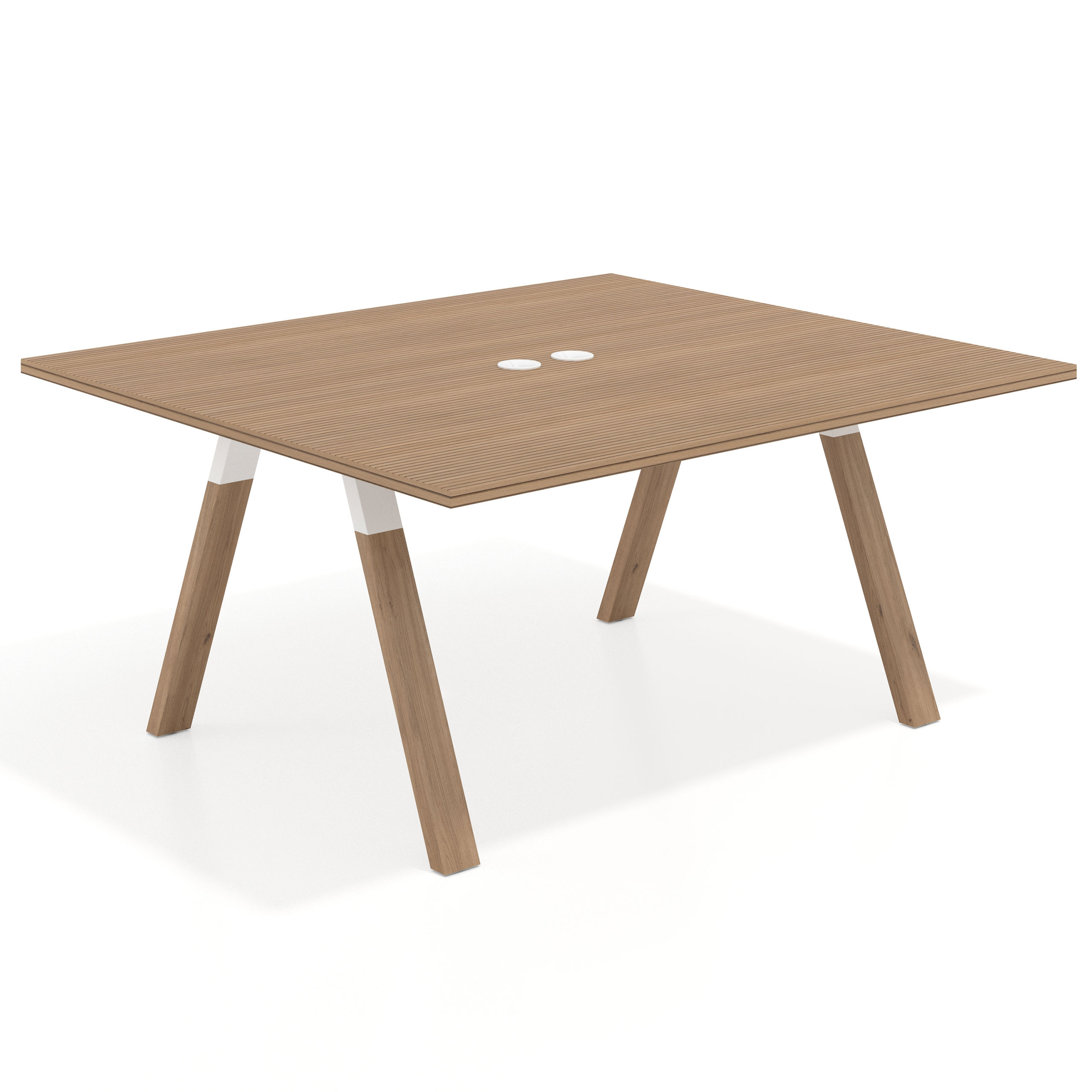 mesa co working 120x142 rayado natural uvepro mesa coworking fondo 142cm recto 1
