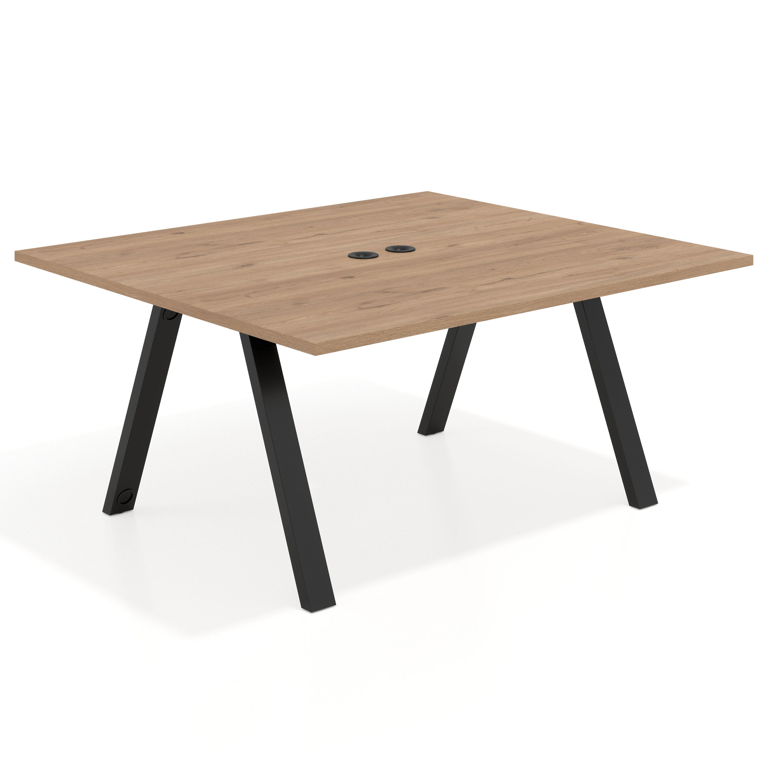mesa co working 120x142 naturale uvepro mesa coworking fondo 142cm recto 1