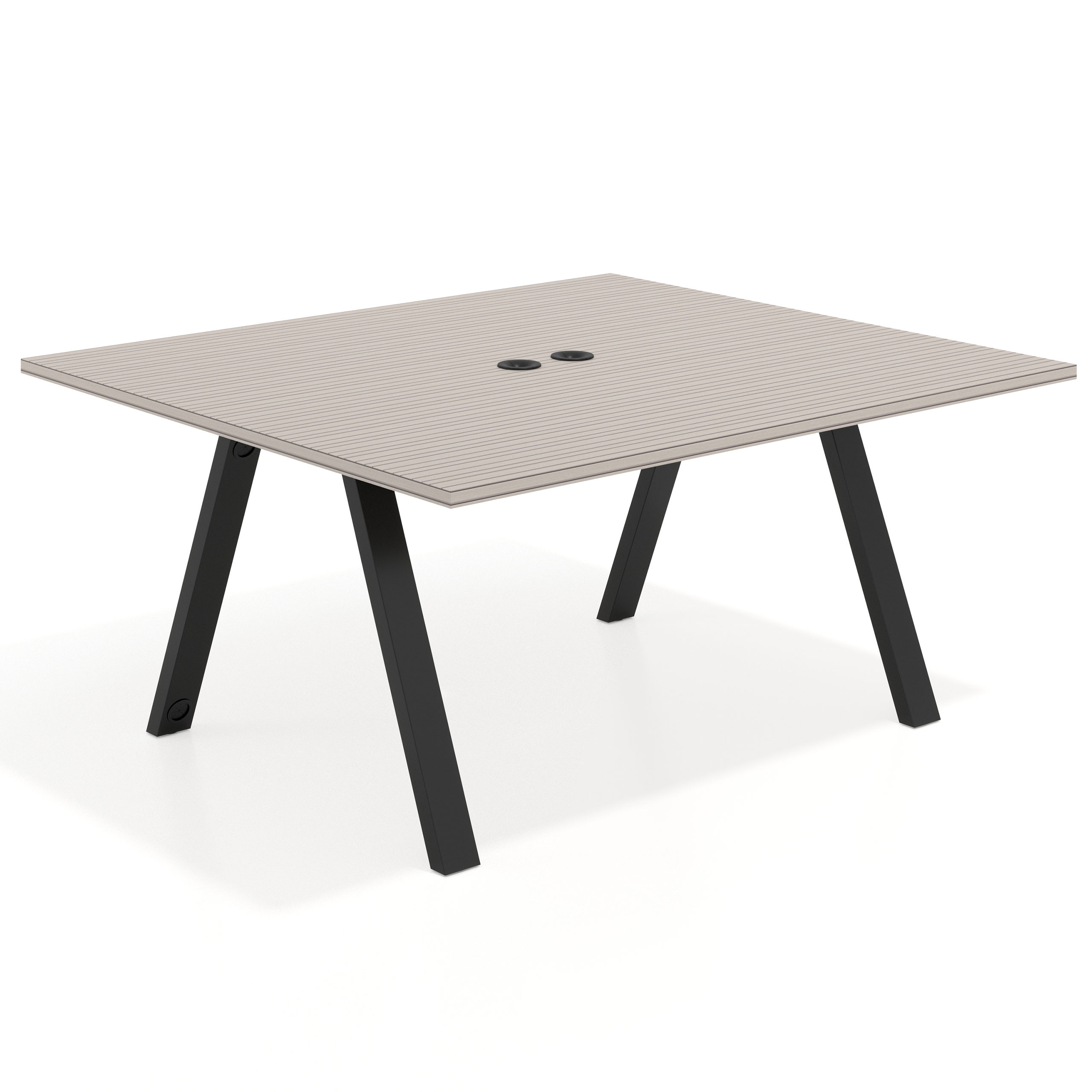 mesa co working 120x142 rayado coco uvepro mesa coworking fondo 142cm recto 1