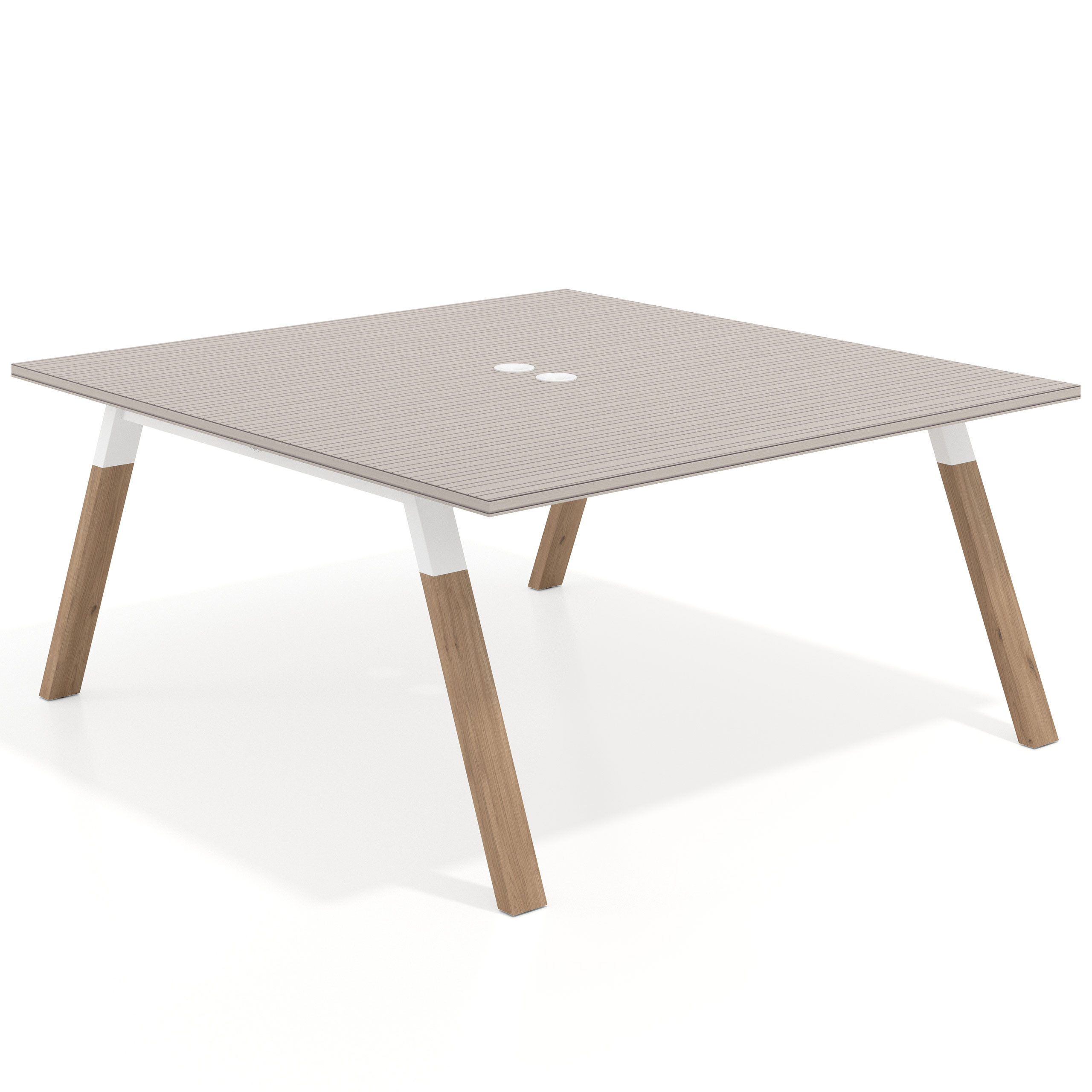 mesa multipuesto 120x166 rayado coco uvepro mesa coworking fondo 166cm recto 1