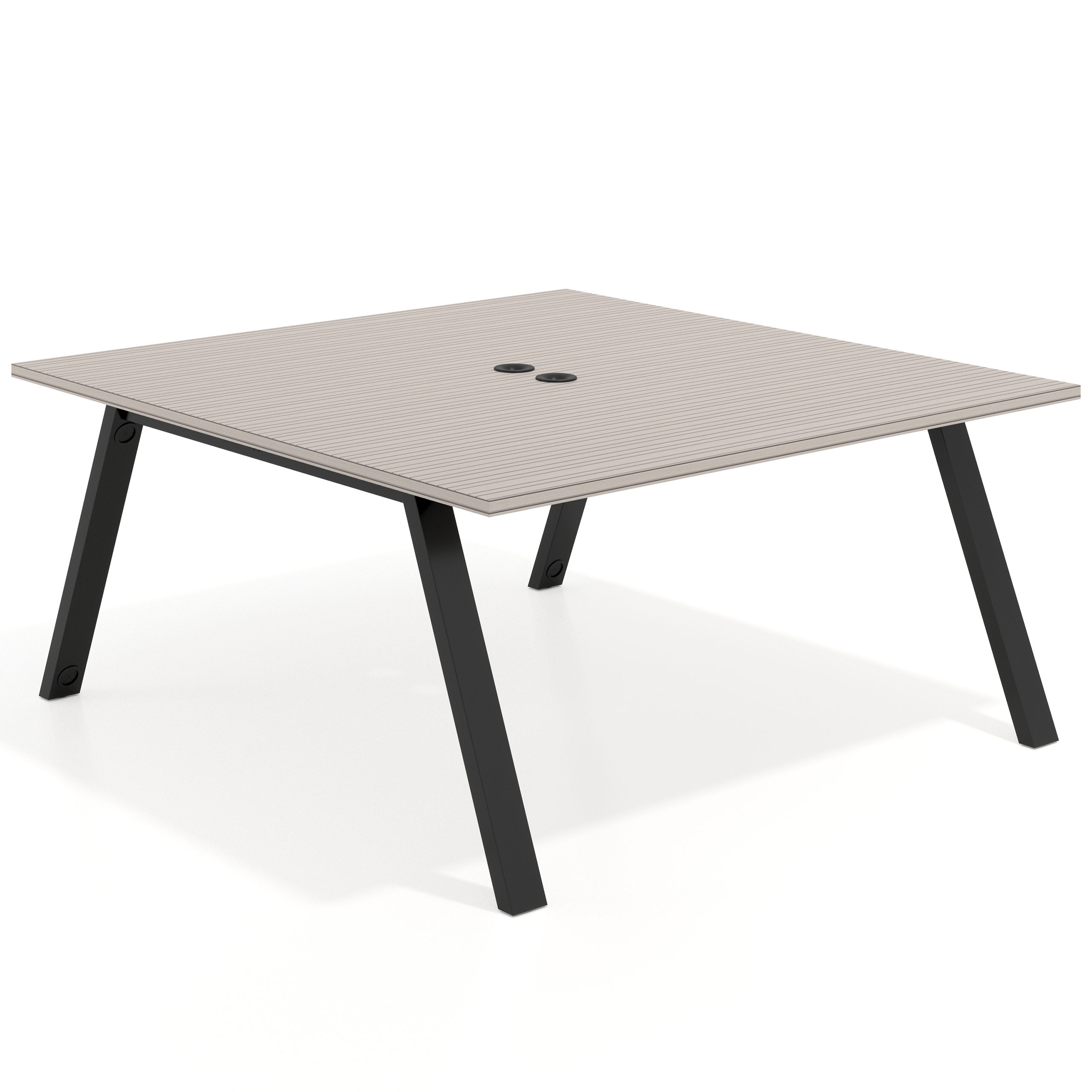 mesa multipuesto 120x166 rayado coco uvepro mesa coworking fondo 166cm recto 1