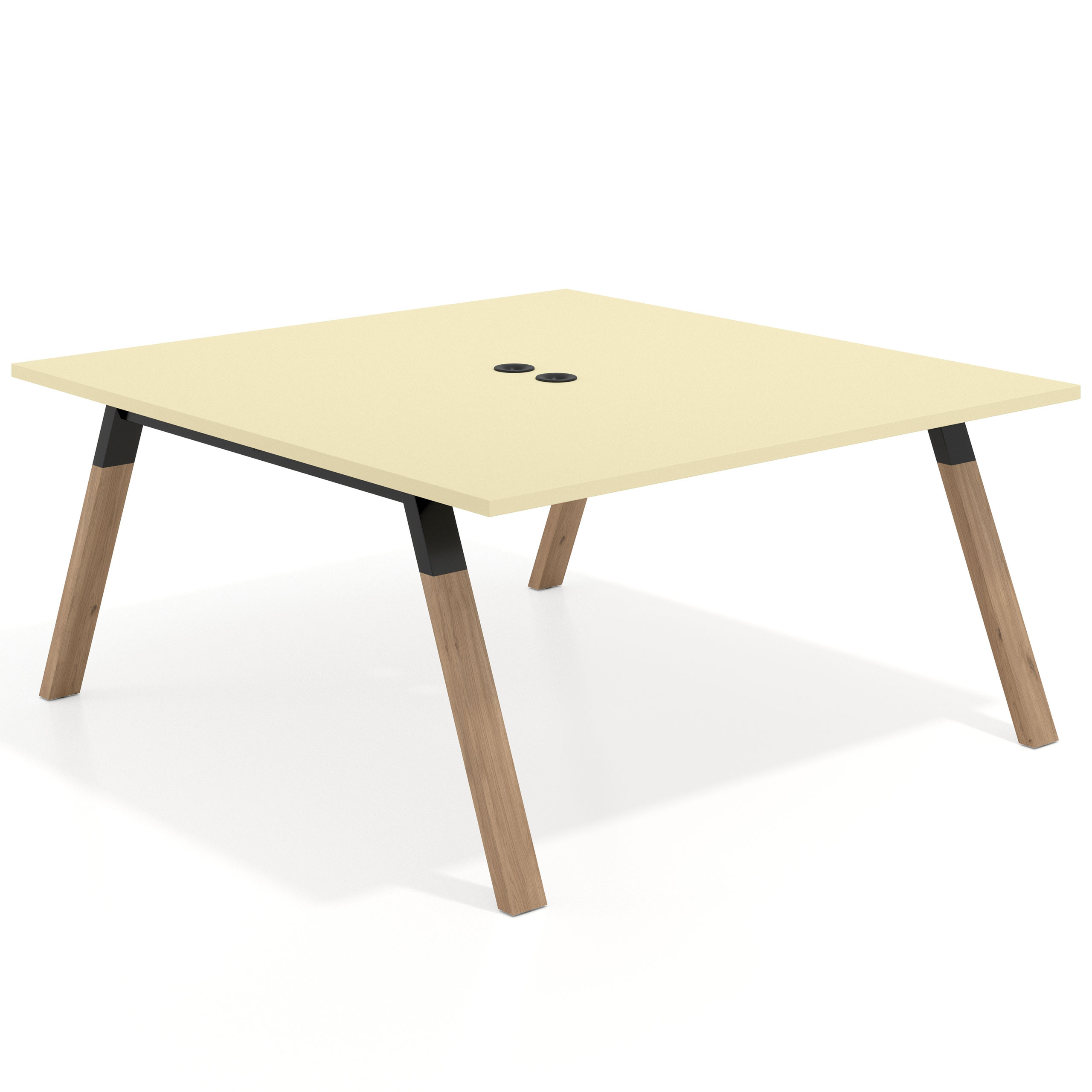 mesa multipuesto 120x166 salvia uvepro mesa coworking fondo 166cm recto 1