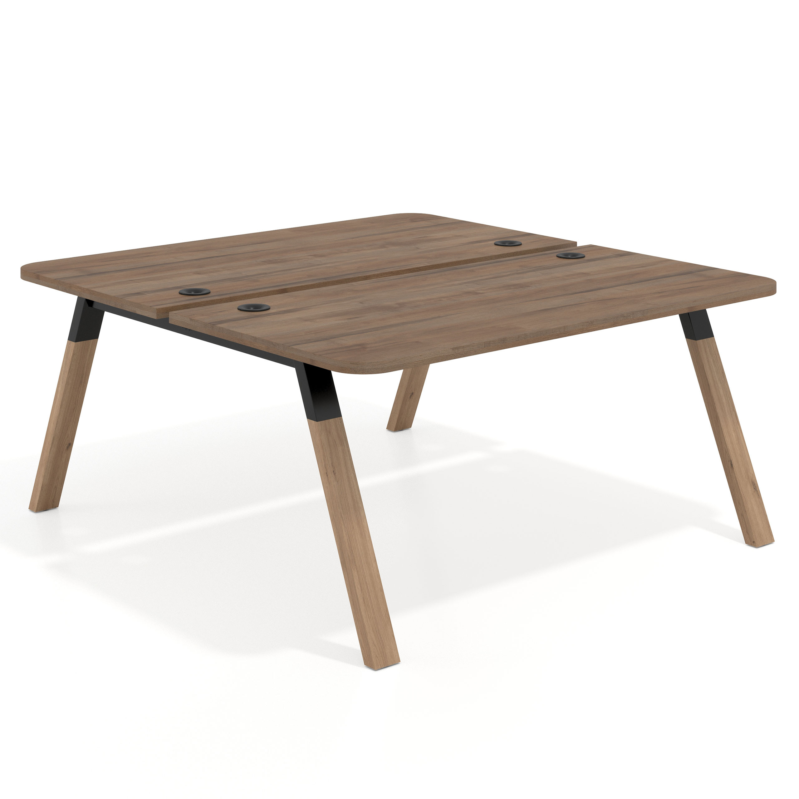 mesa multipuesto 180x166 noce sabi uvepro curvo 1