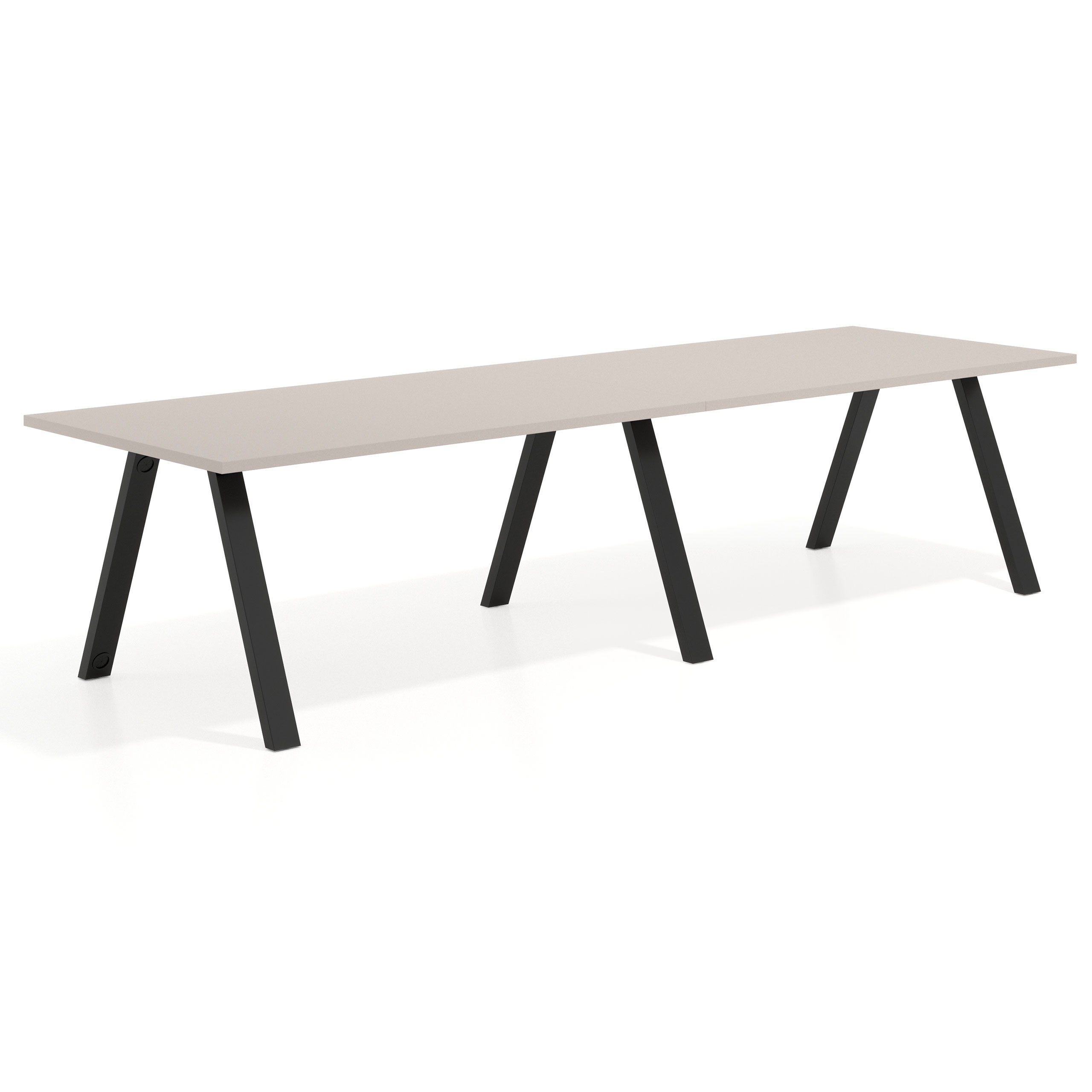 mesa multipuesto 240x100 gris coco uvepro recto 1