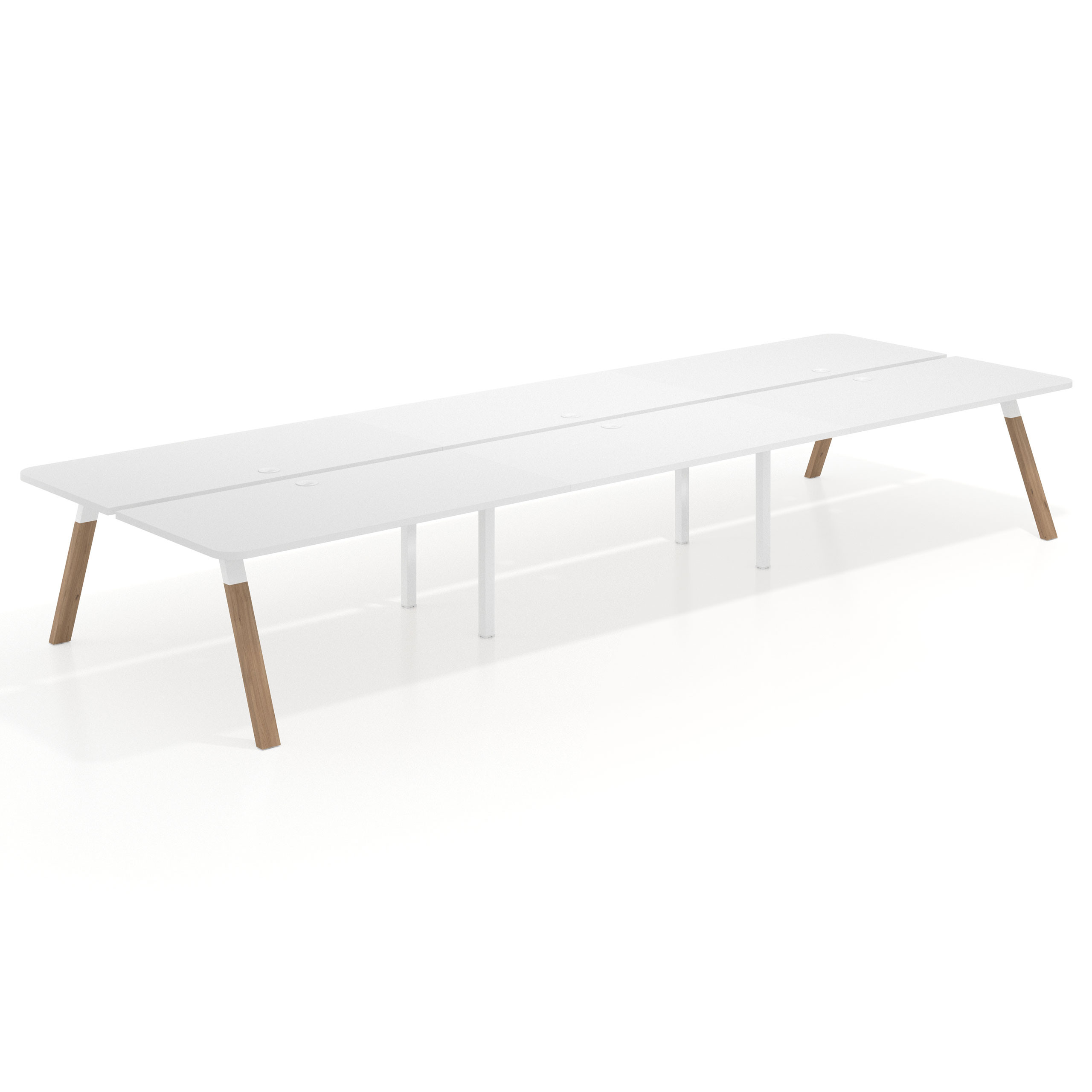 mesa multipuesto 360x166 blanco mate uvepro curvo 1