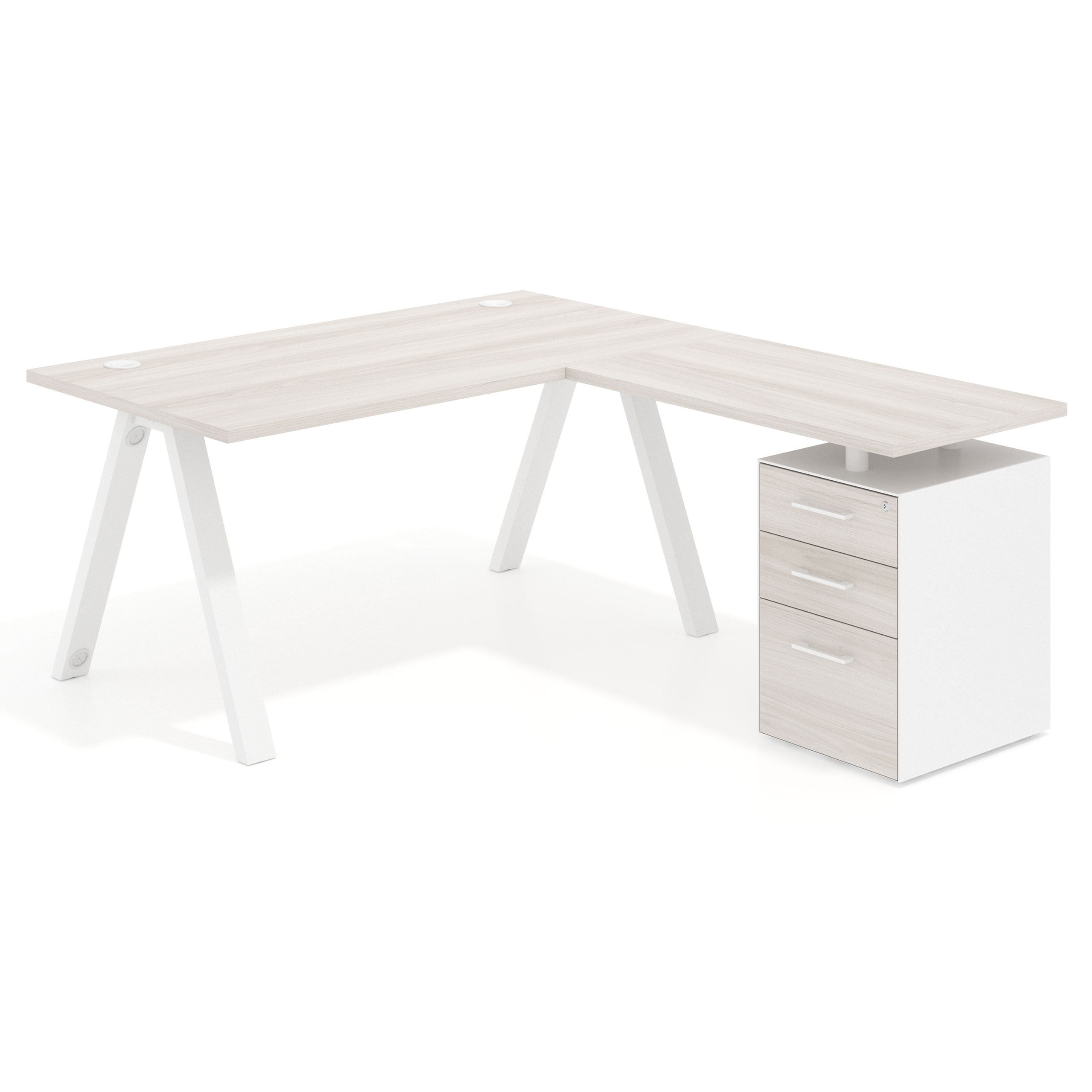 mesa en l 140x180 california uvepro mesa con ala pedestal frontales melamina recto 1