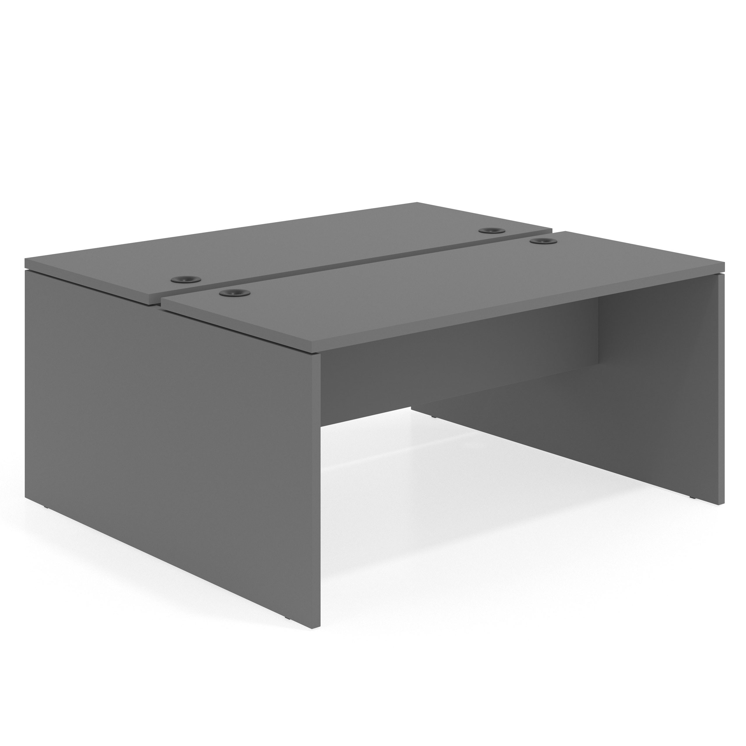 mesa multipuesto 100x142 gris tormenta workplus 1
