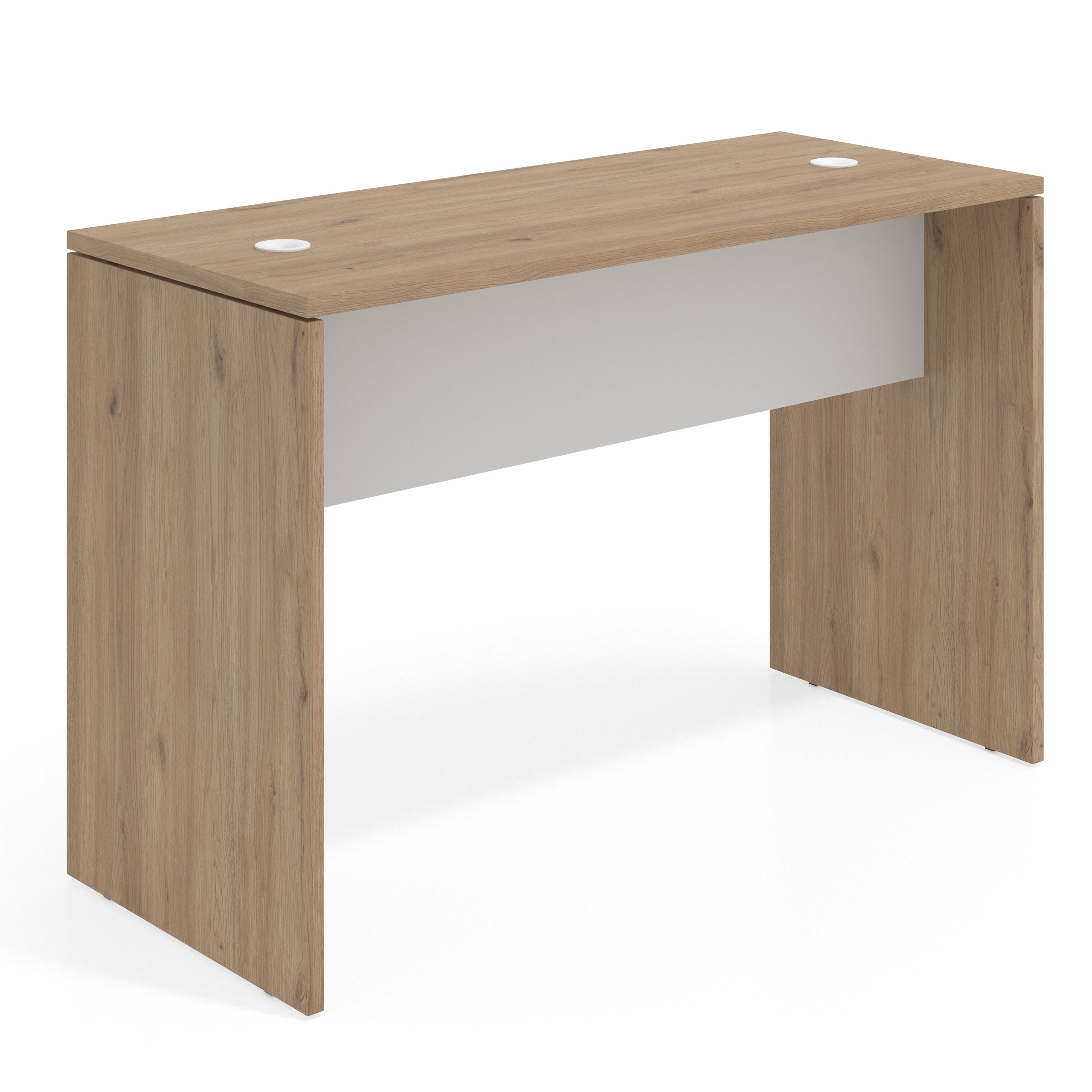 mesa alta 120x68 naturale blanco mate workplus 1