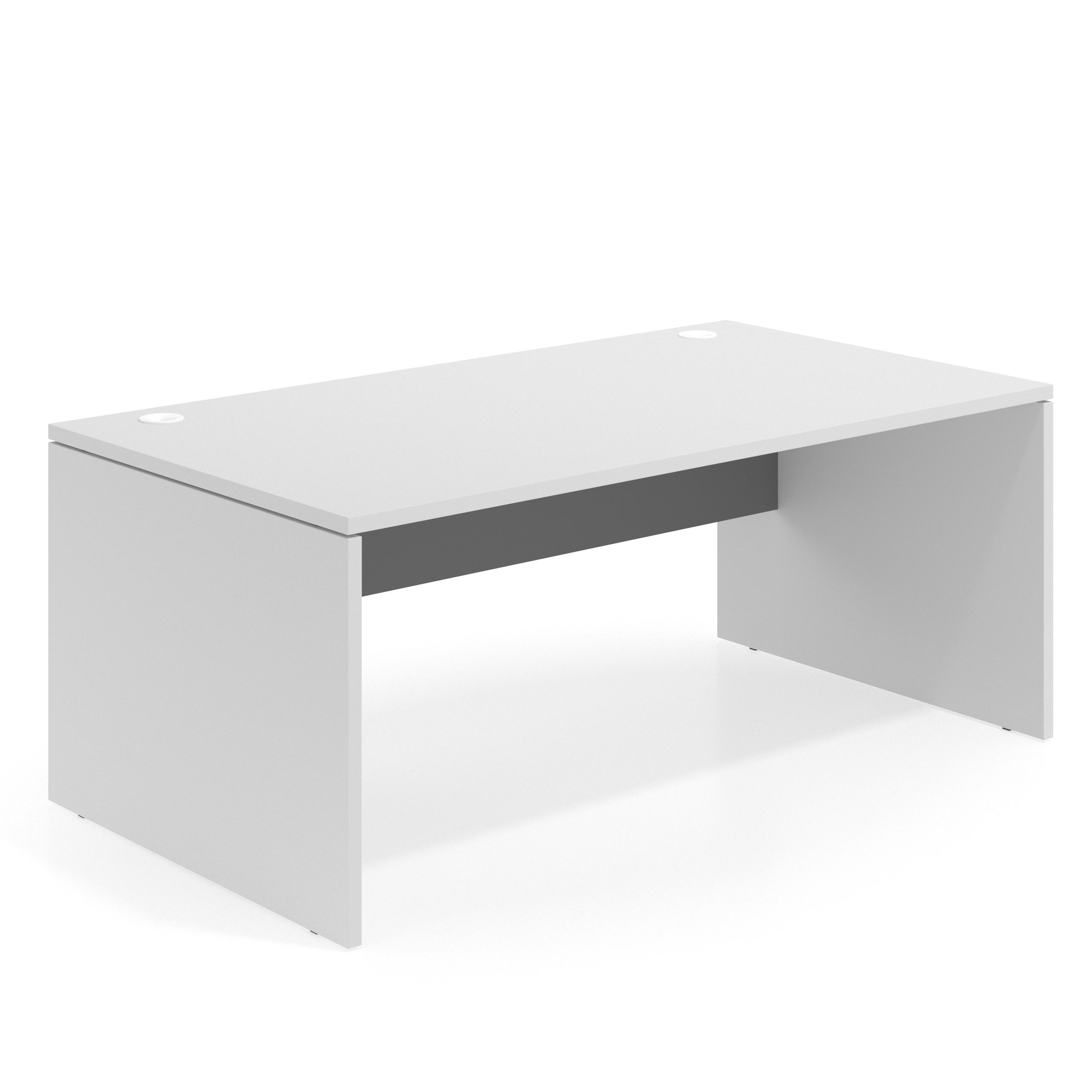 mesa de escritorio 120x100 blanco mate gris tormenta workplus mesa individual fondo 100cm 1