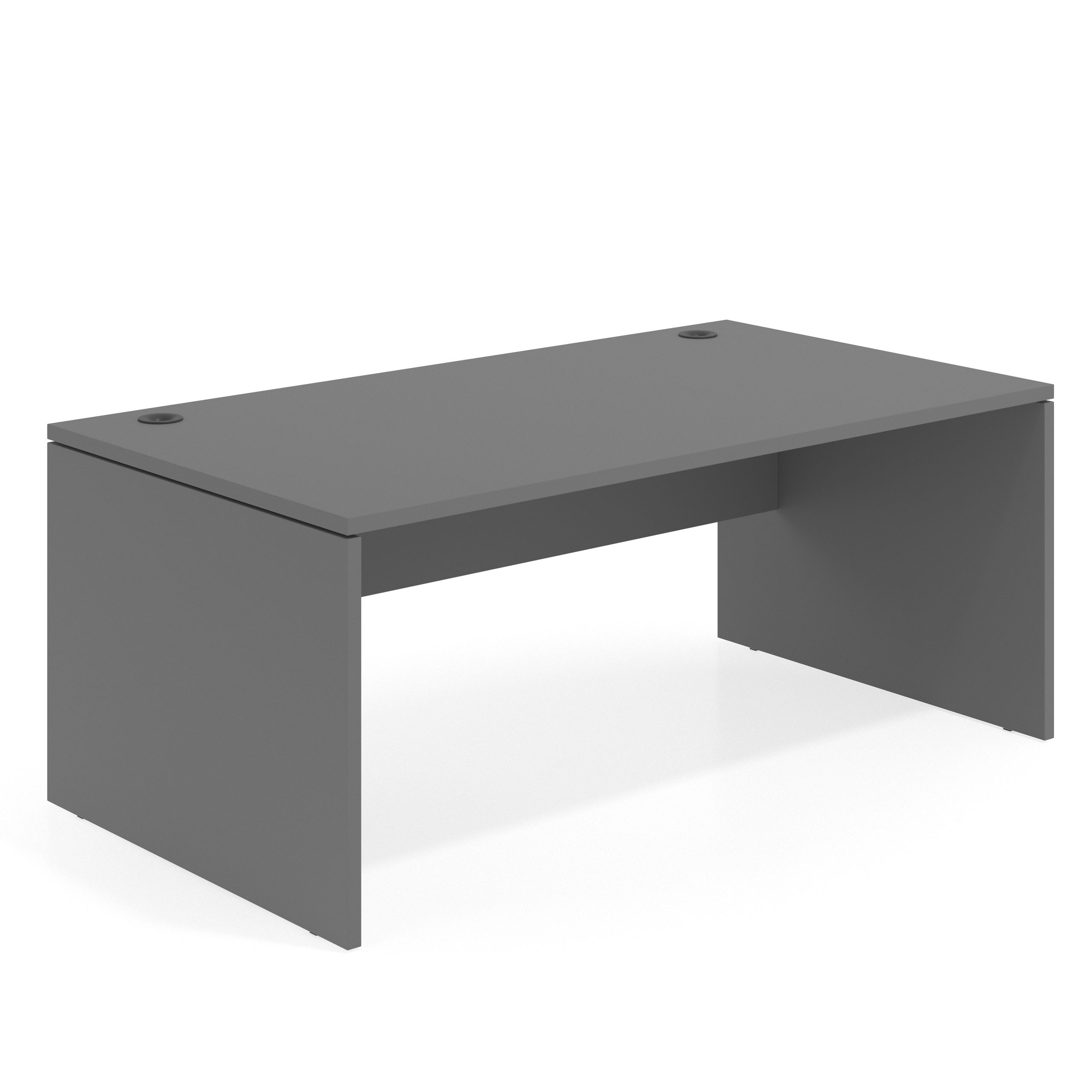 mesa de escritorio 200x100 gris tormenta workplus mesa individual fondo 100cm 1