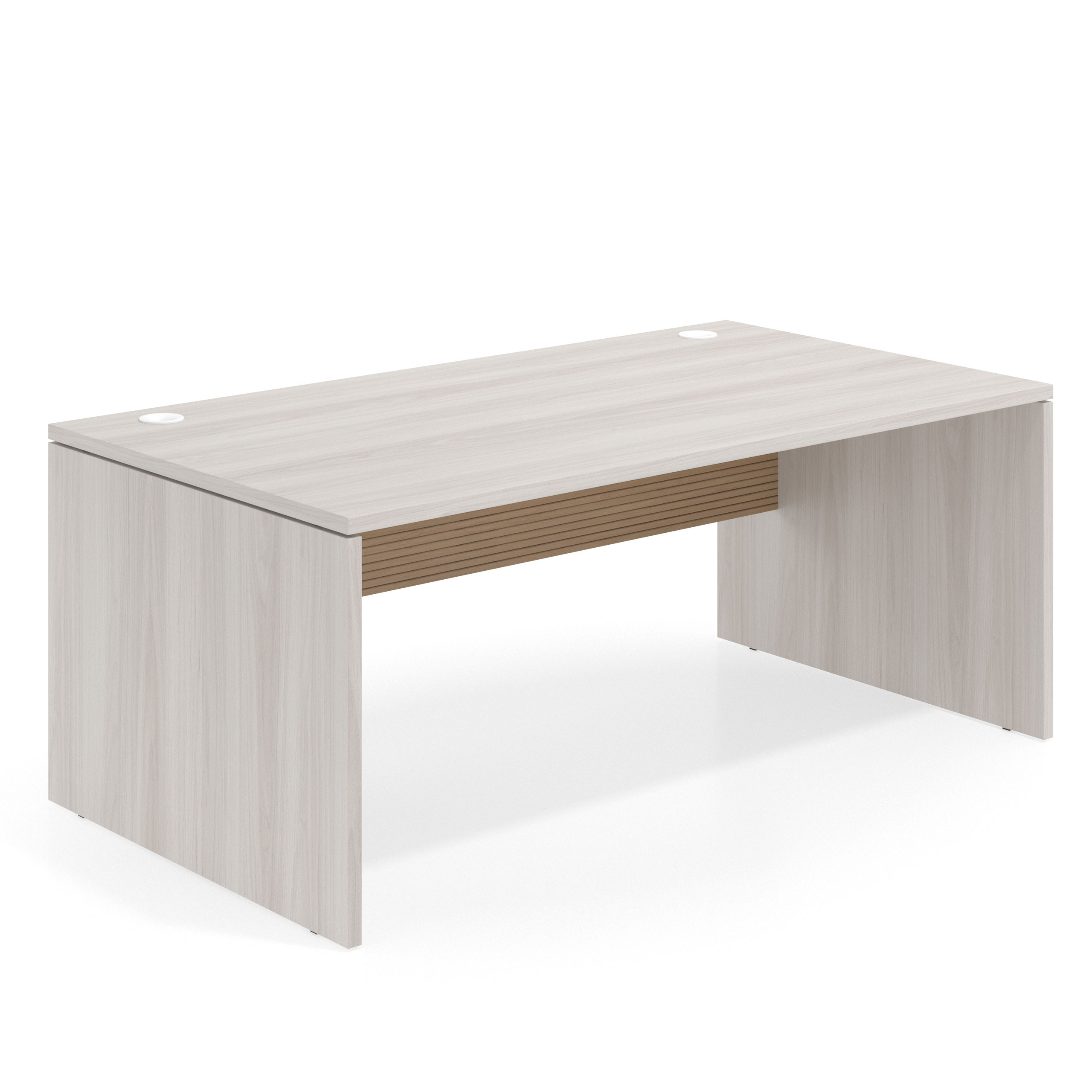 mesa de escritorio 120x100 california rayado natural workplus mesa individual fondo 100cm 1