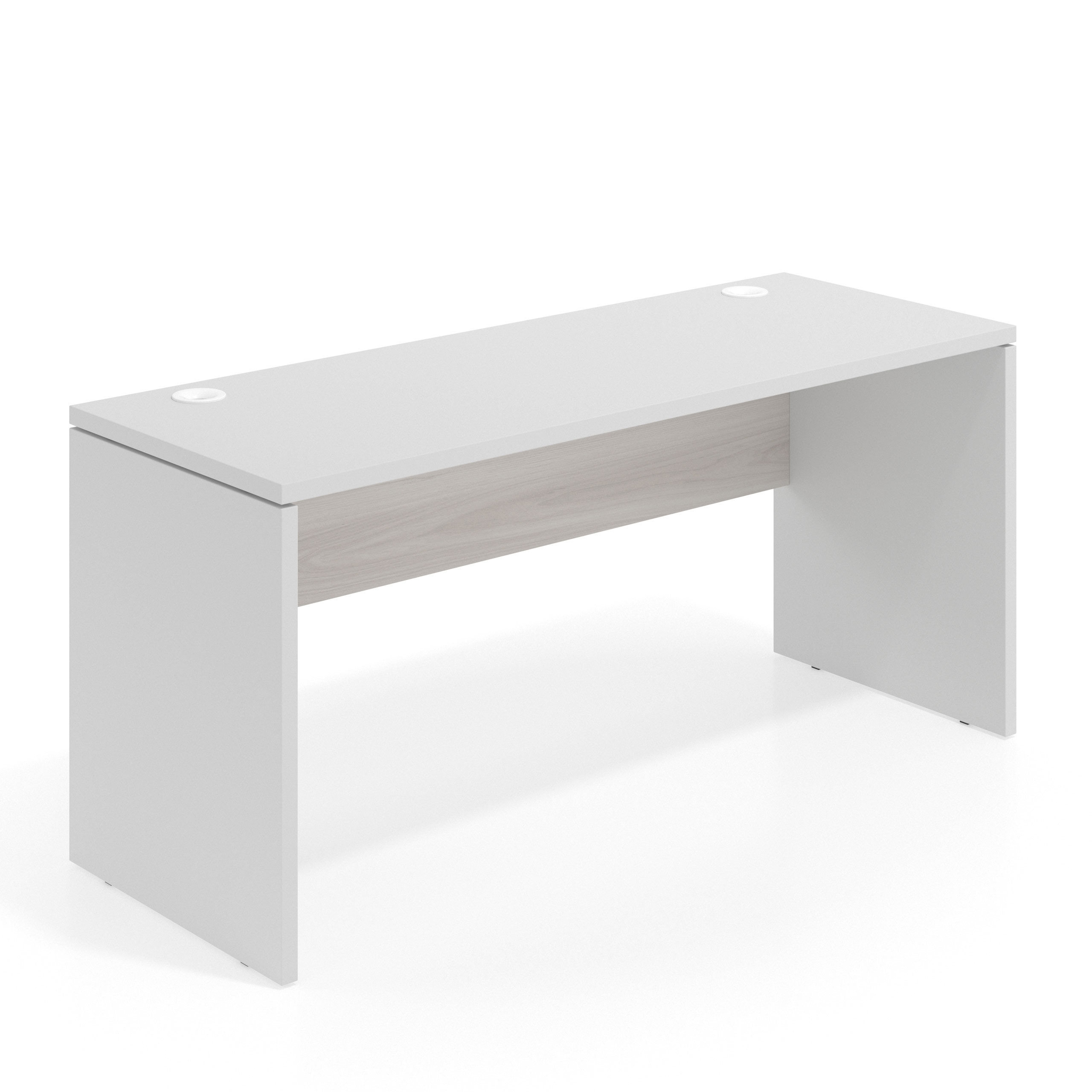 mesa de escritorio 100x60 blanco mate california workplus mesa individual fondo 60cm 1