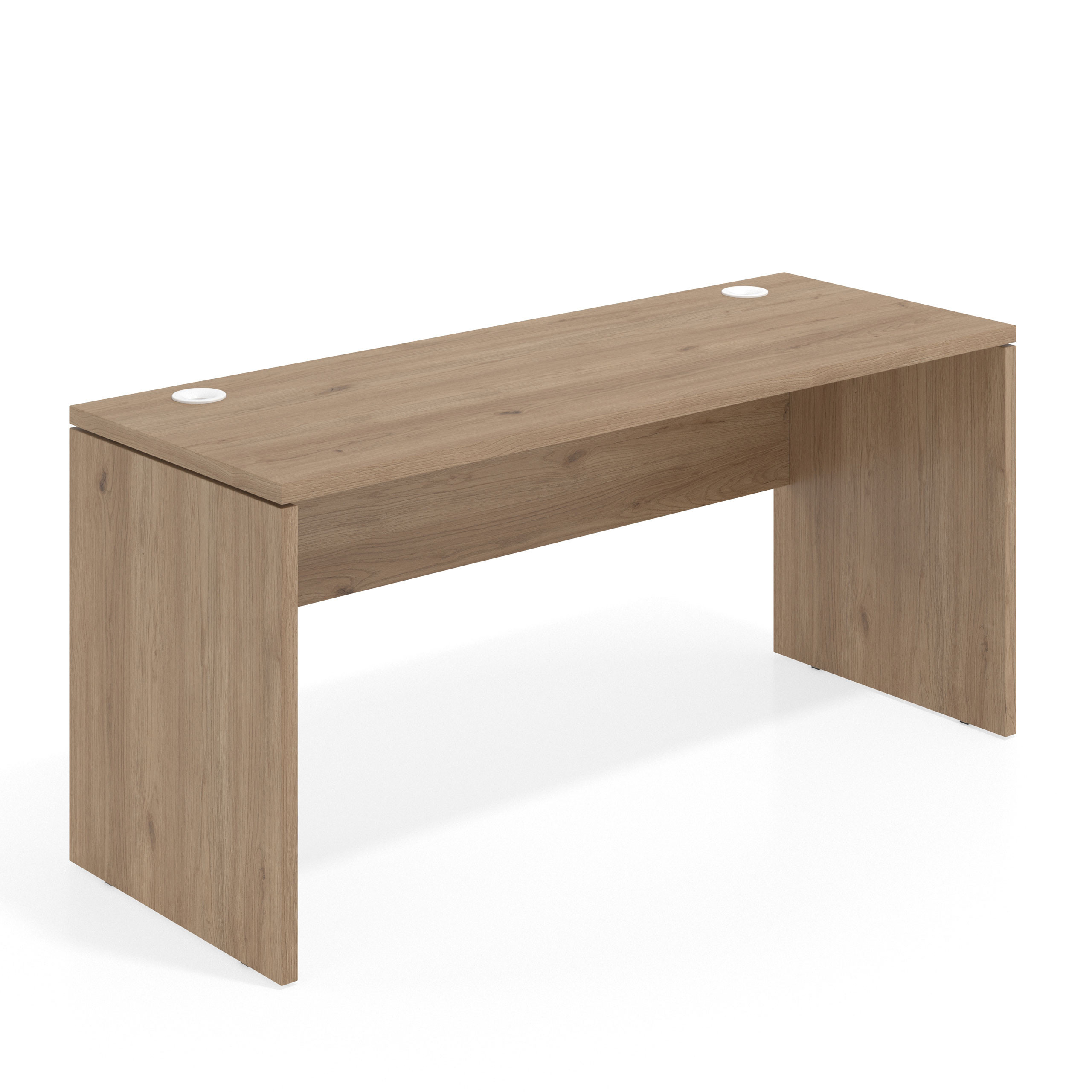 mesa de escritorio 100x60 naturale workplus mesa individual fondo 60cm 1
