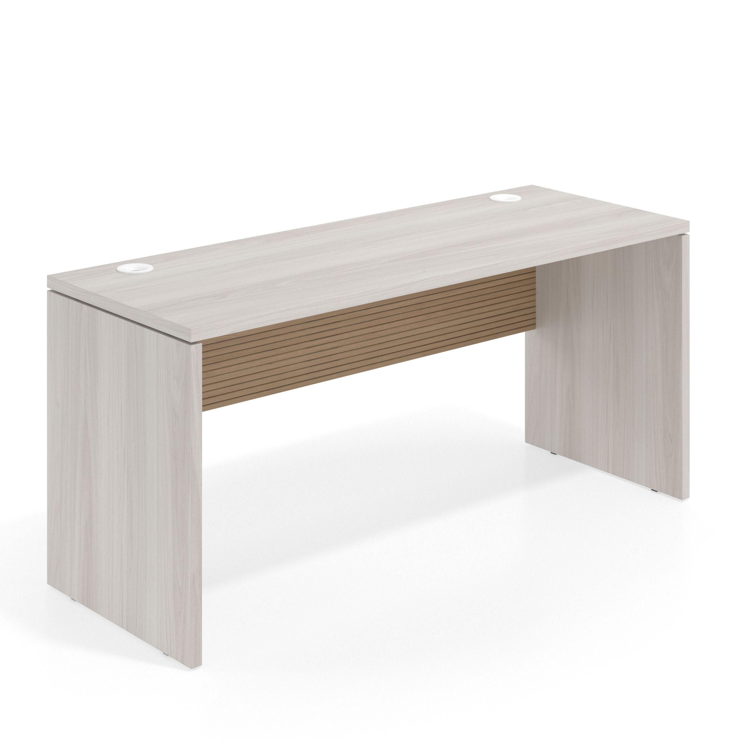 mesa de escritorio 100x60 california rayado natural workplus mesa individual fondo 60cm 1