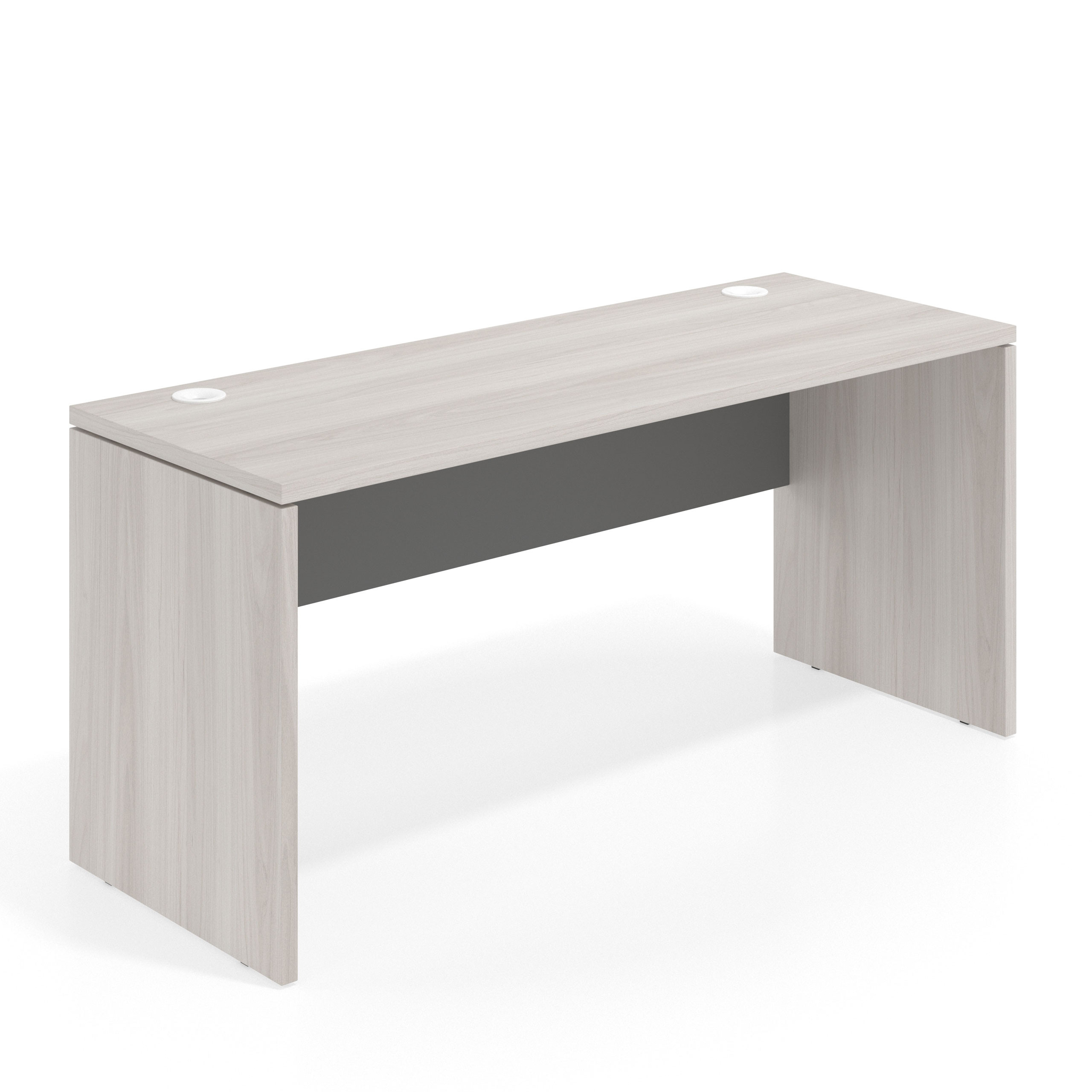 mesa de escritorio 100x68 california gris tormenta workplus mesa individual fondo 68cm 1