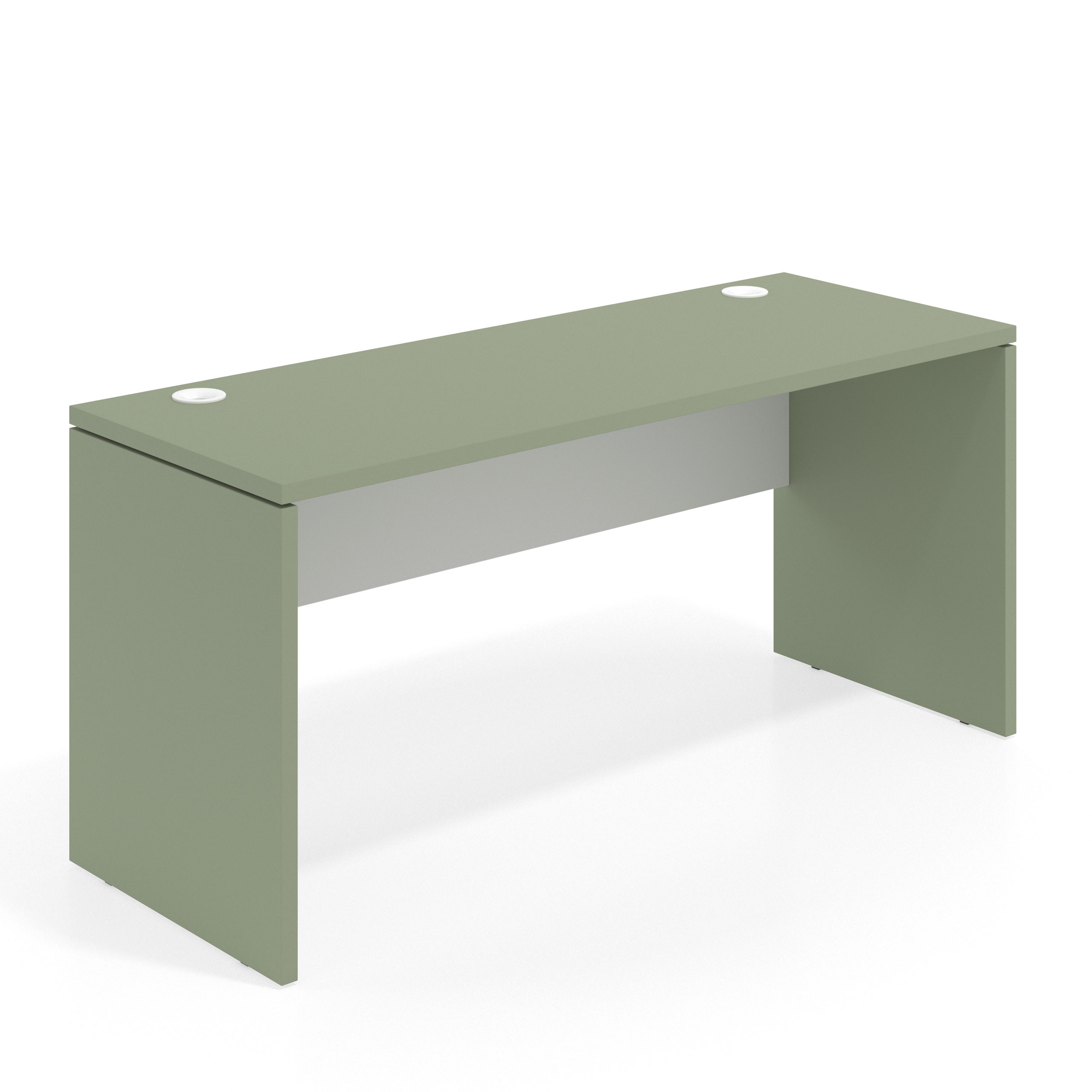 mesa de escritorio 100x68 sauce blanco mate workplus mesa individual fondo 68cm 1