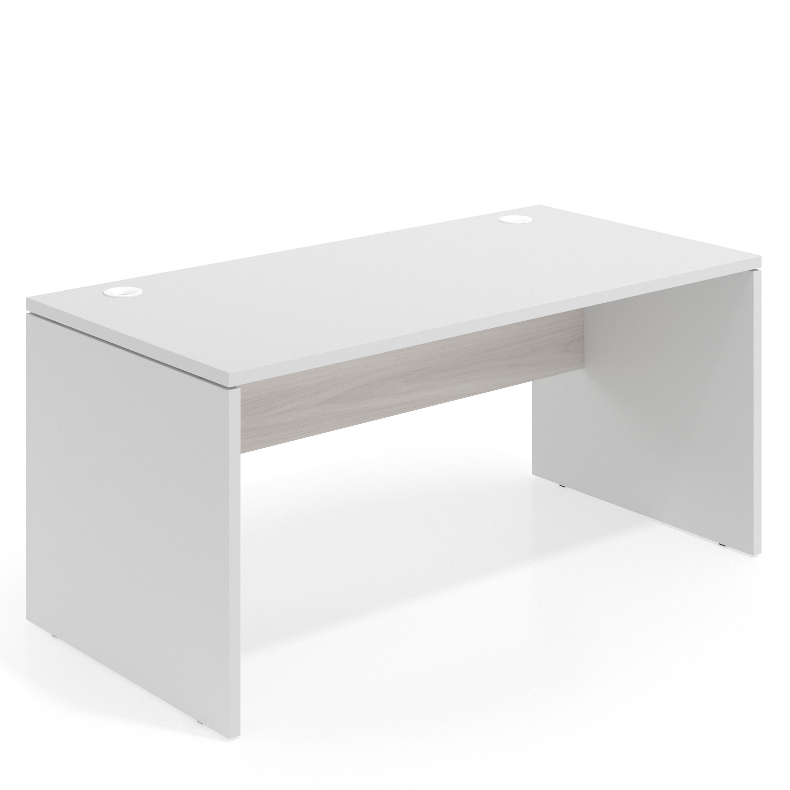 mesa de escritorio 100x80 blanco mate california workplus mesa individual fondo 80cm 1
