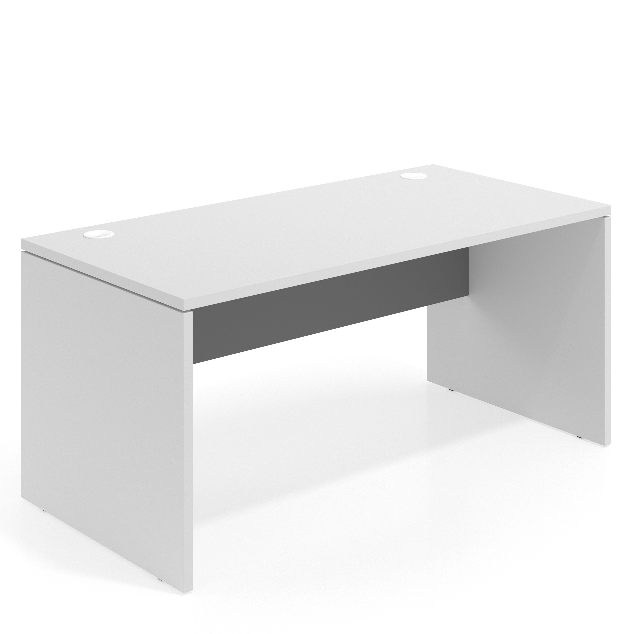 mesa de escritorio 120x80 blanco mate gris tormenta workplus mesa individual fondo 80cm 1