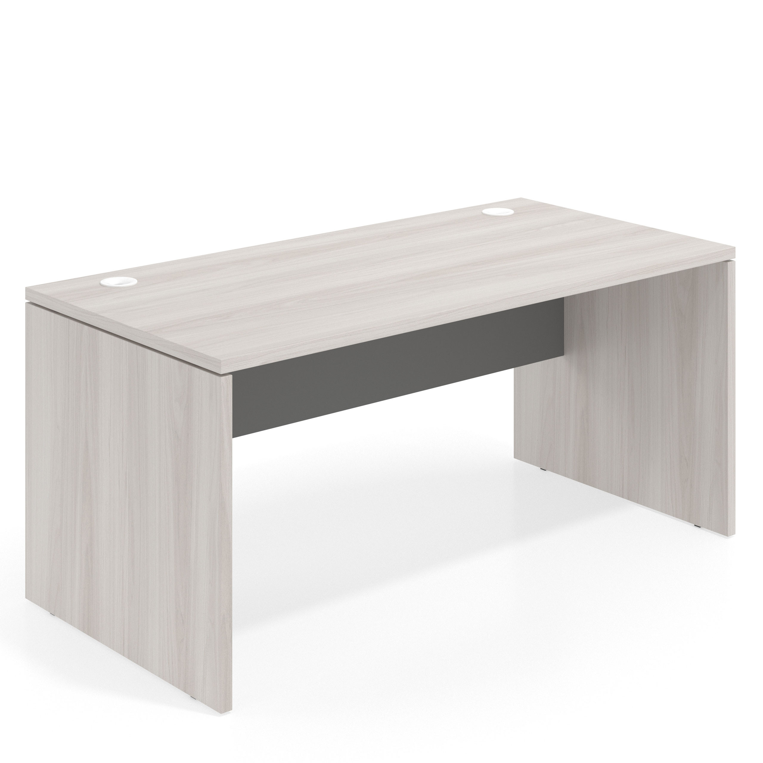 mesa de escritorio 100x80 california gris tormenta workplus mesa individual fondo 80cm 1