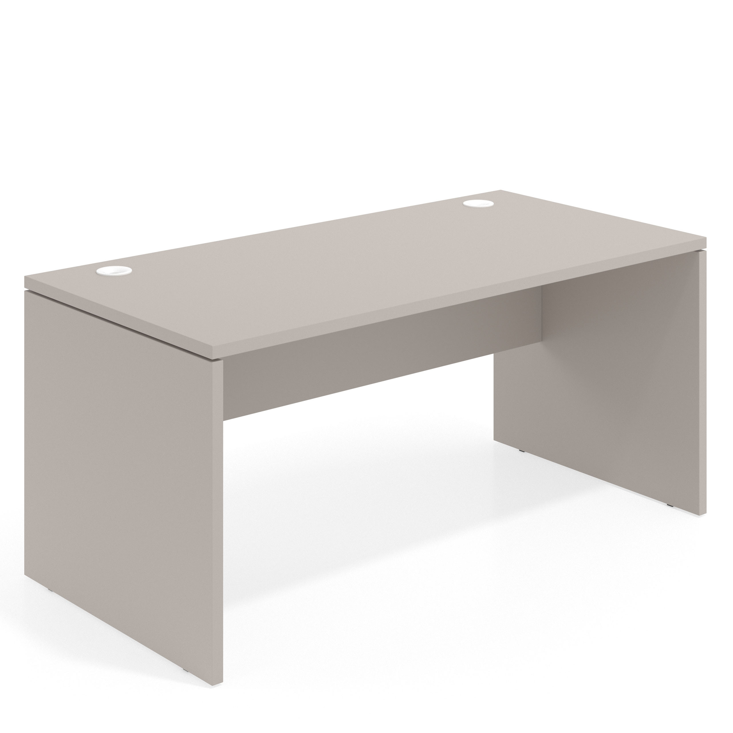 mesa de escritorio 100x80 gris coco workplus mesa individual fondo 80cm 1