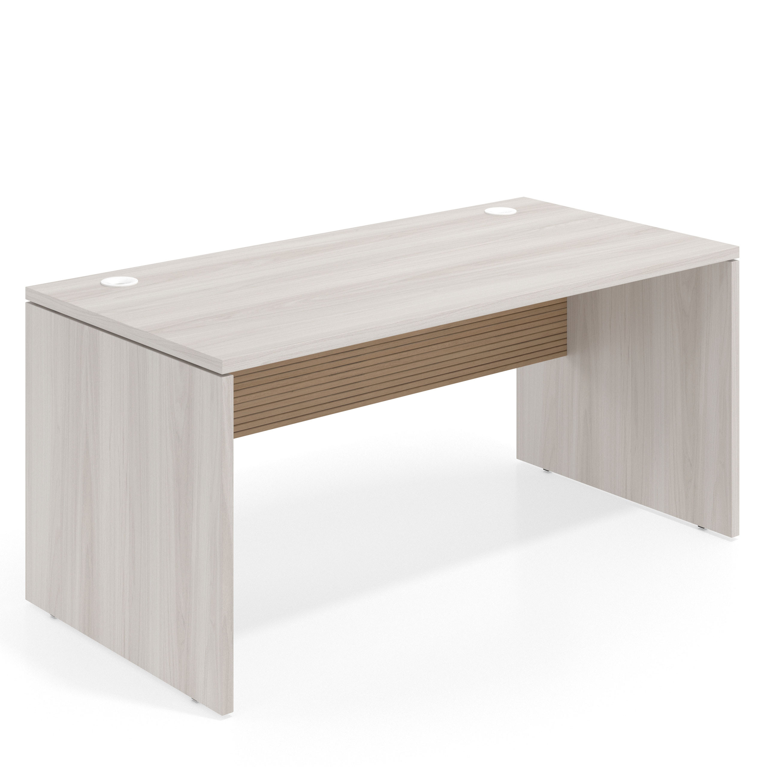 mesa de escritorio 100x80 california rayado natural workplus mesa individual fondo 80cm 1