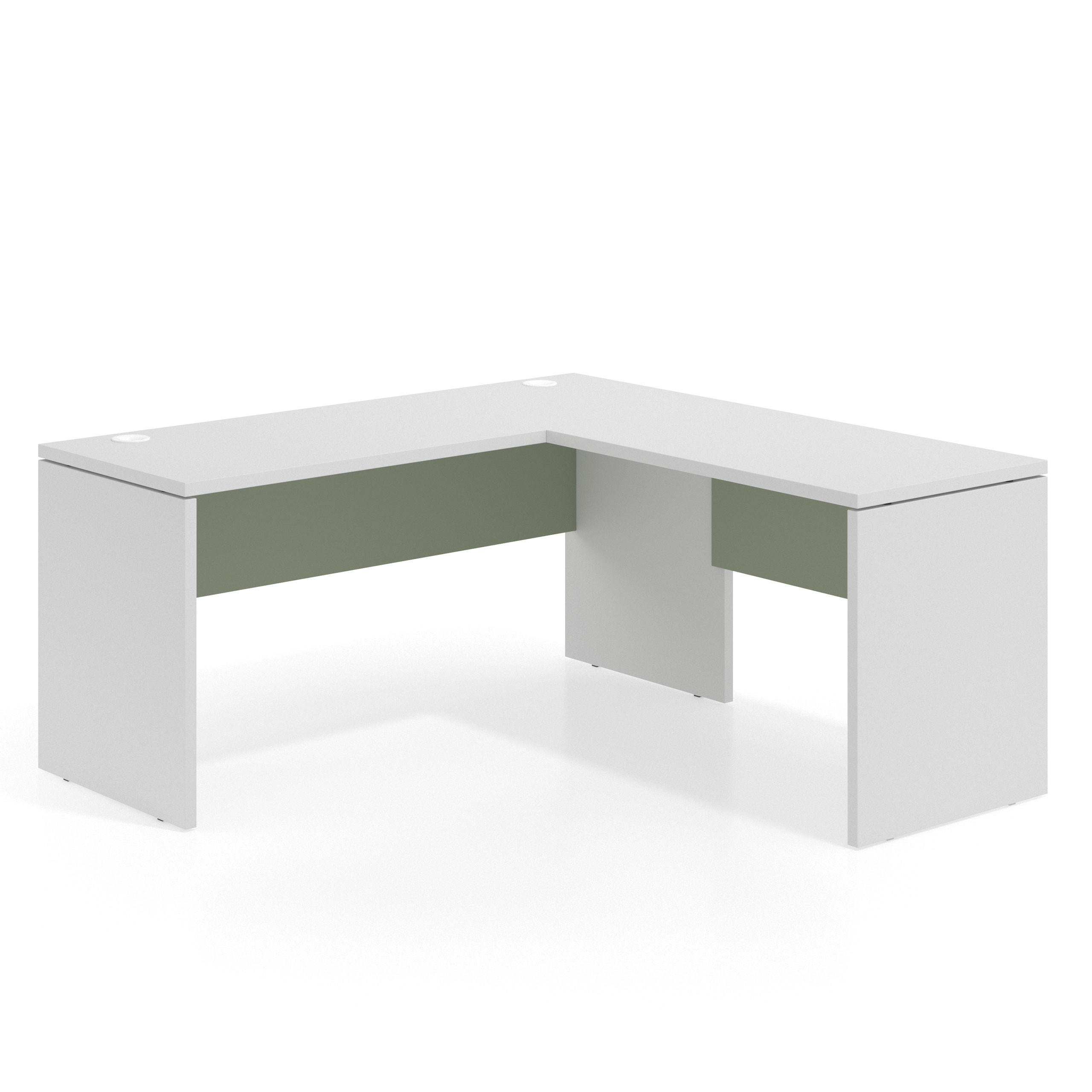 mesa en l 140x160 blanco mate sauce workplus mesa fondo 60cm con ala 1
