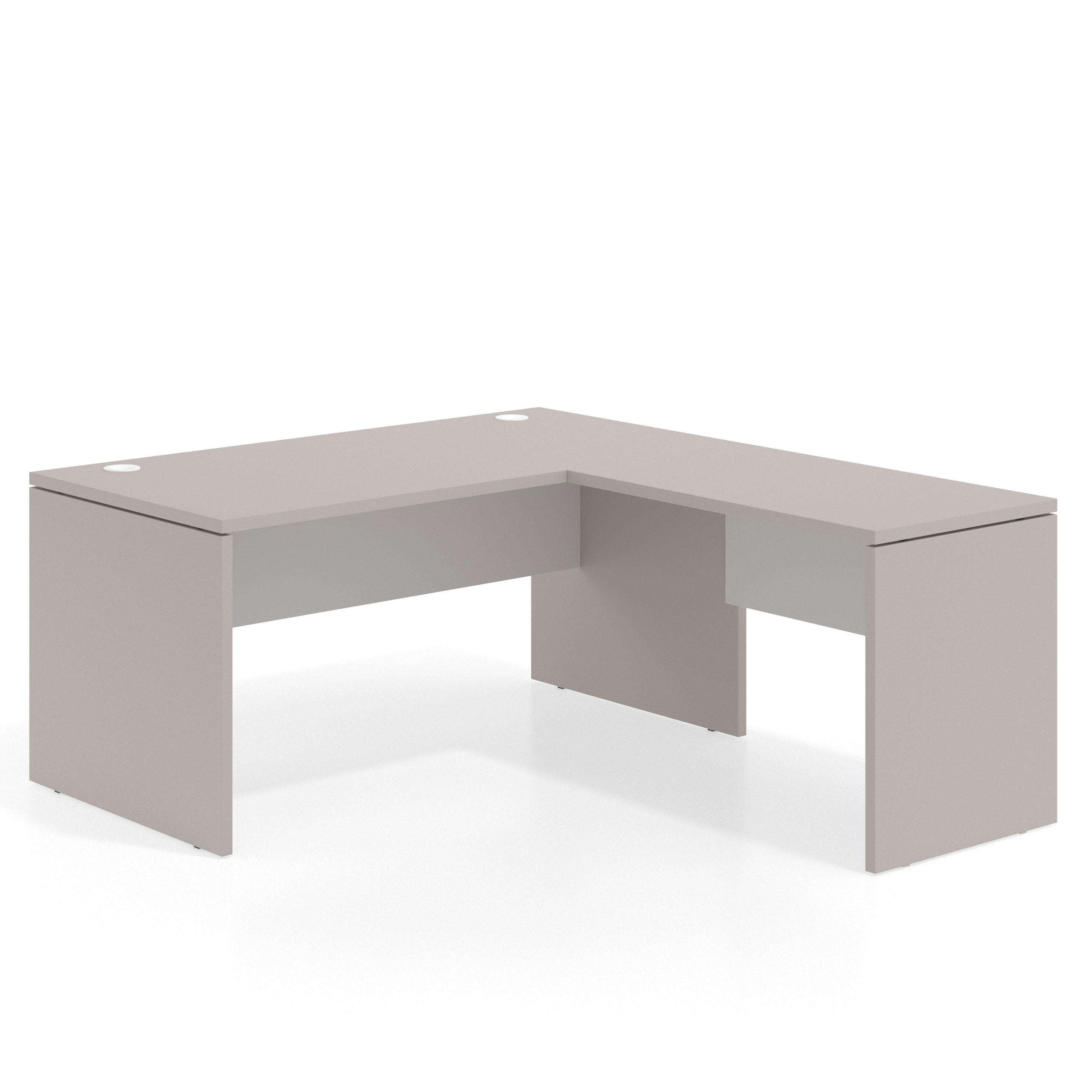 mesa en l 140x180 gris coco blanco mate workplus mesa fondo 80cm con ala 1