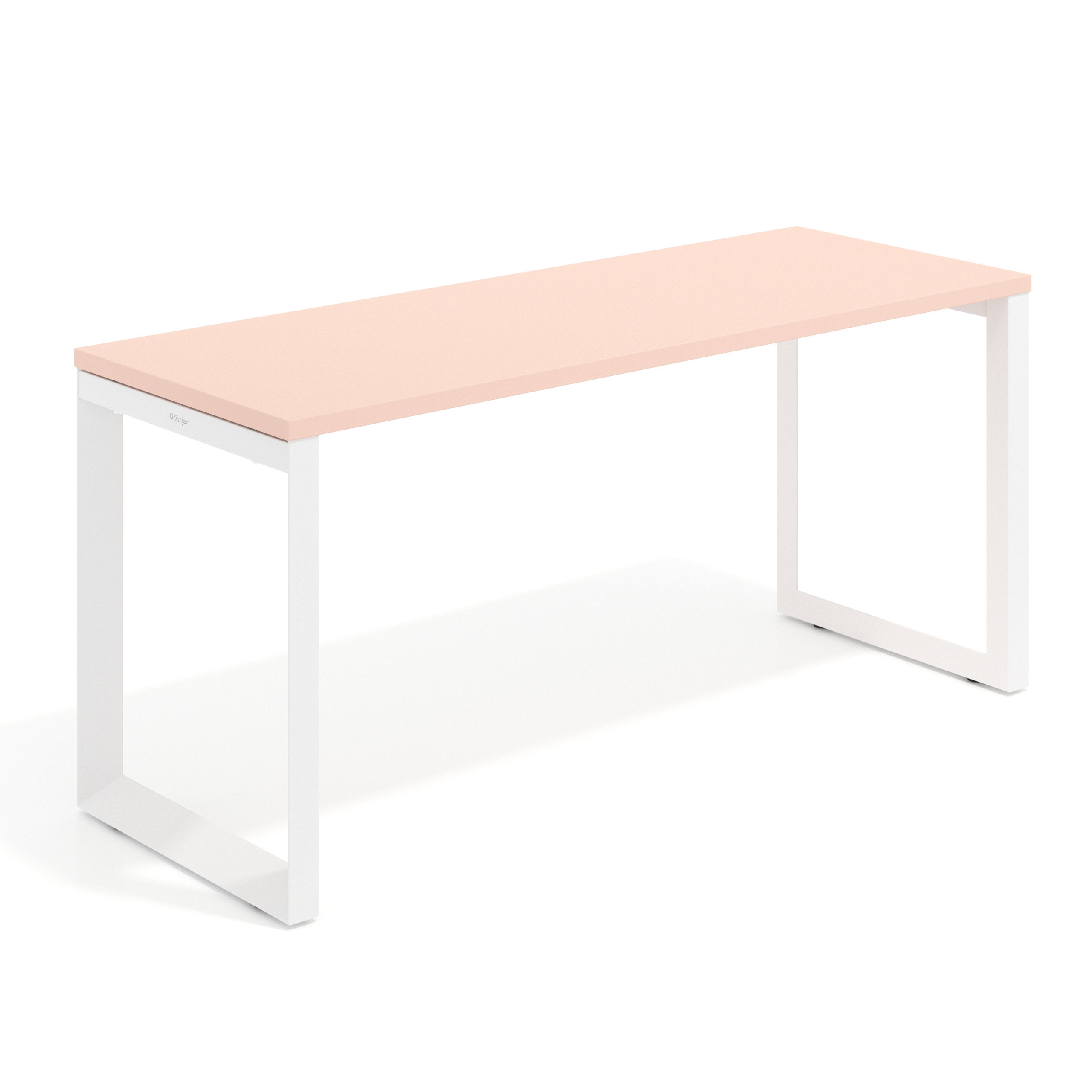 mesa de escritorio 100x60 rosa nube delta mesa individual fondo 60cm recto 1