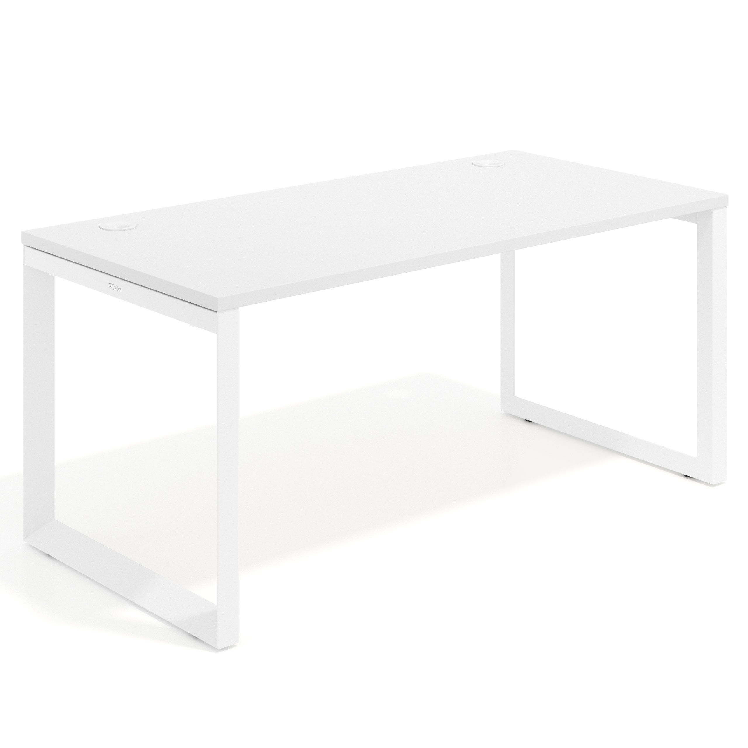 mesa de escritorio 120x80 blanco mate delta mesa individual fondo 80cm recto 1
