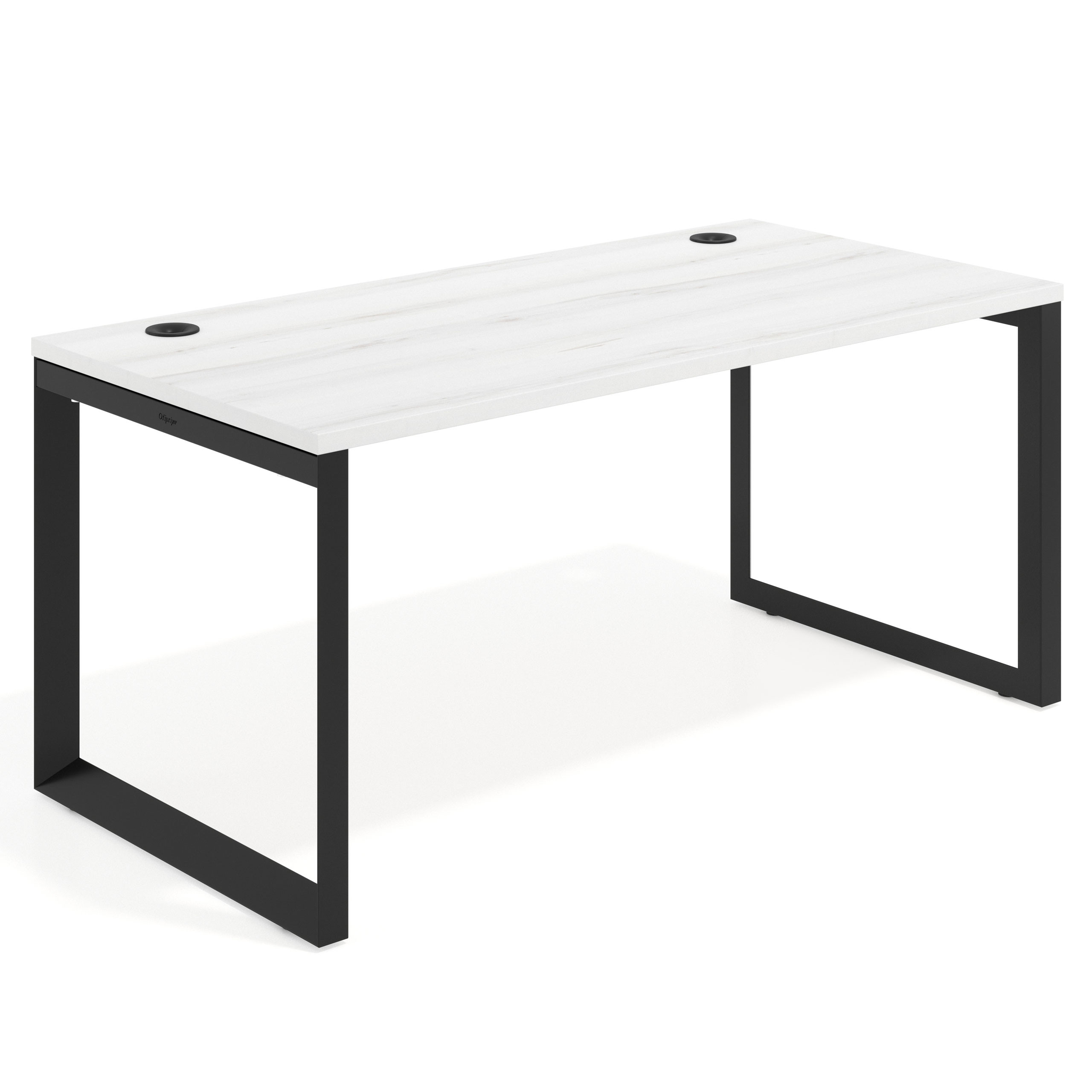 mesa de escritorio 100x80 albo delta mesa individual fondo 80cm recto 1