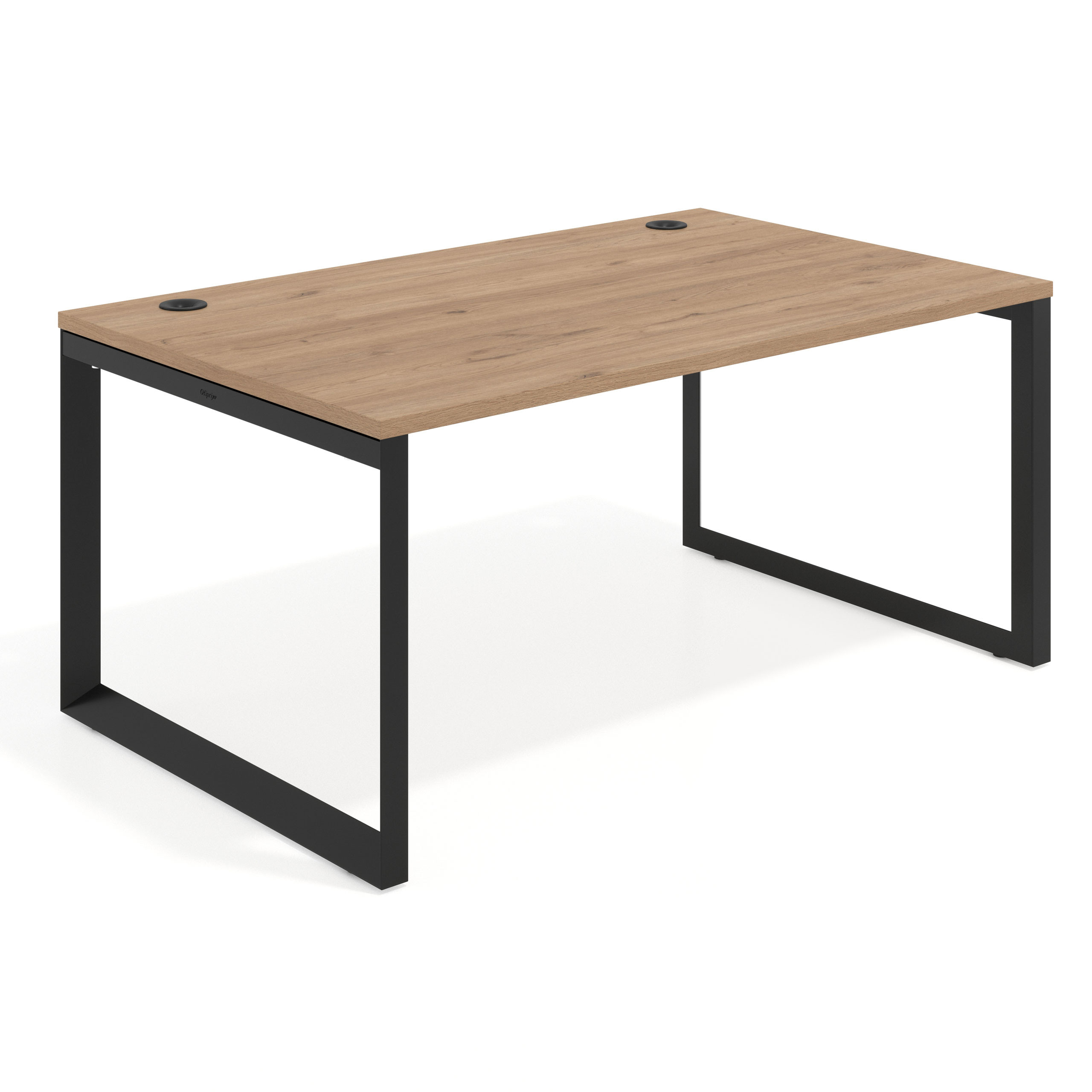 mesa de direccion 100x100 naturale delta mesa individual fondo 100cm recto 1