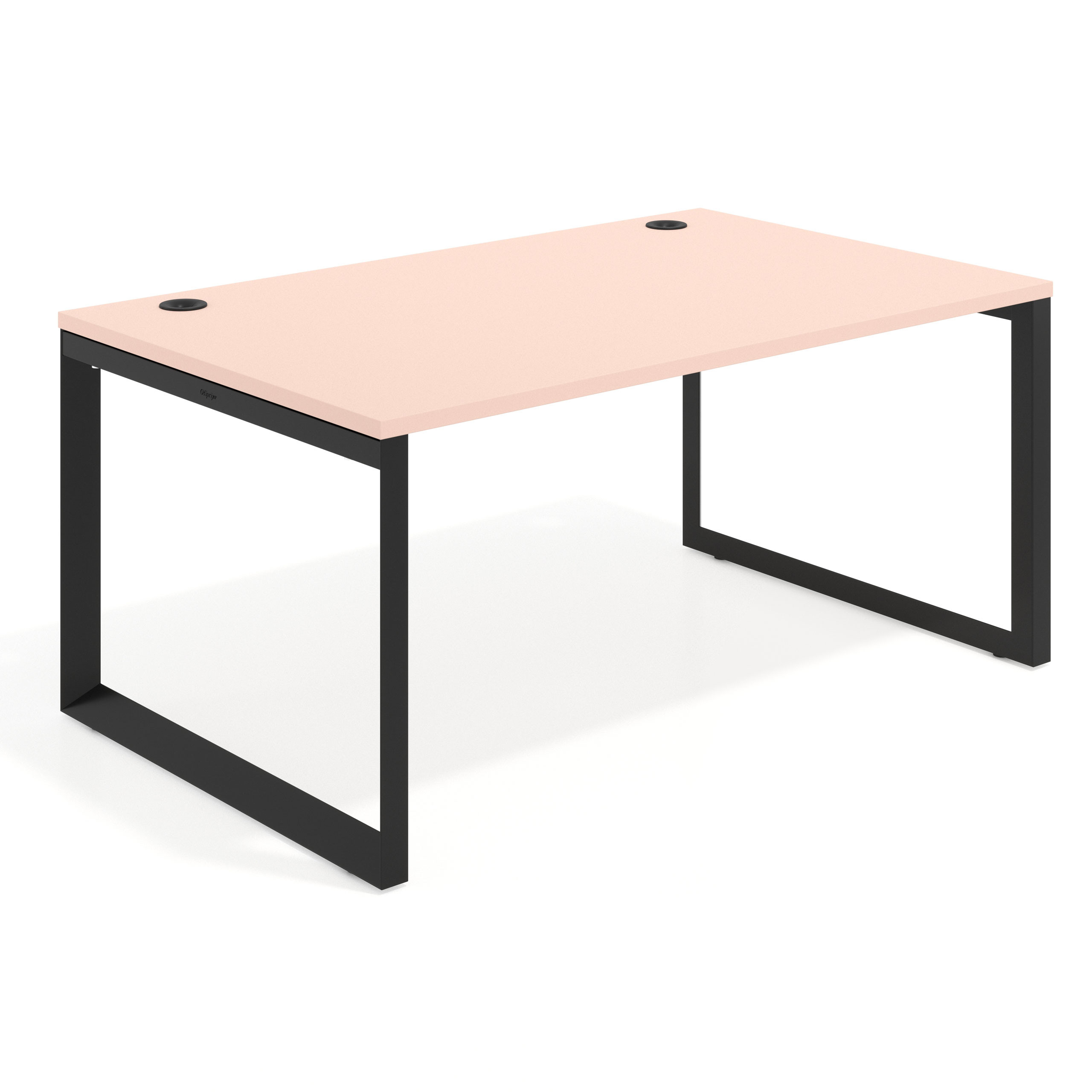 mesa de direccion 100x100 rosa nube delta mesa individual fondo 100cm recto 1