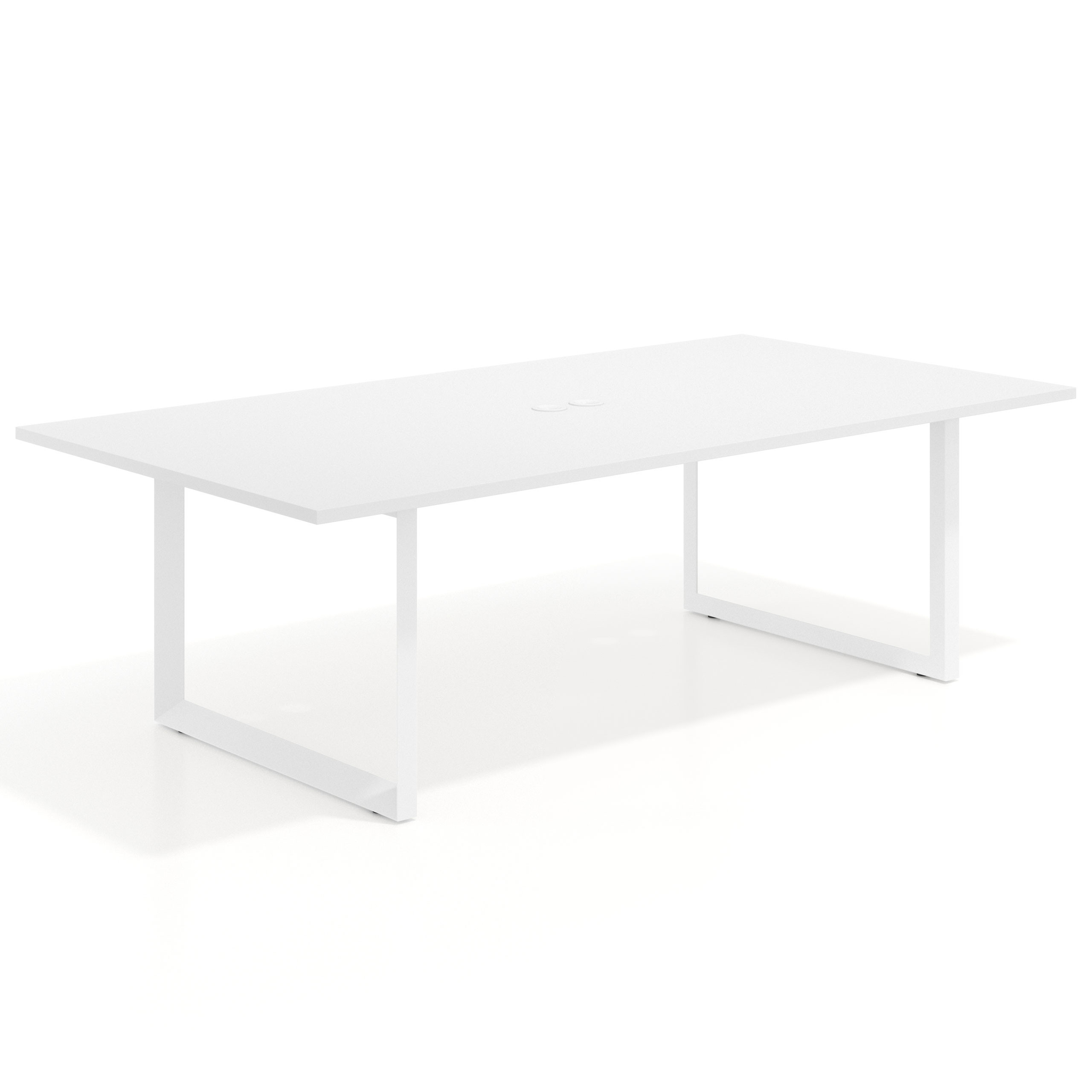 mesa co working 220x126 blanco mate delta mesa de reuniones fondo 126cm recto 1