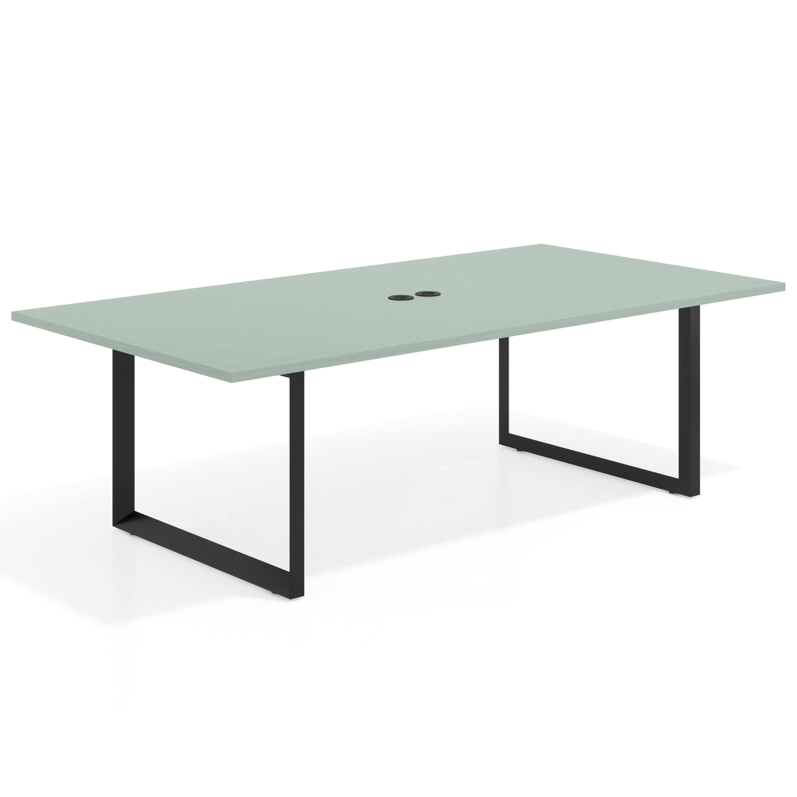 mesa co working 220x126 iris delta mesa de reuniones fondo 126cm recto 1