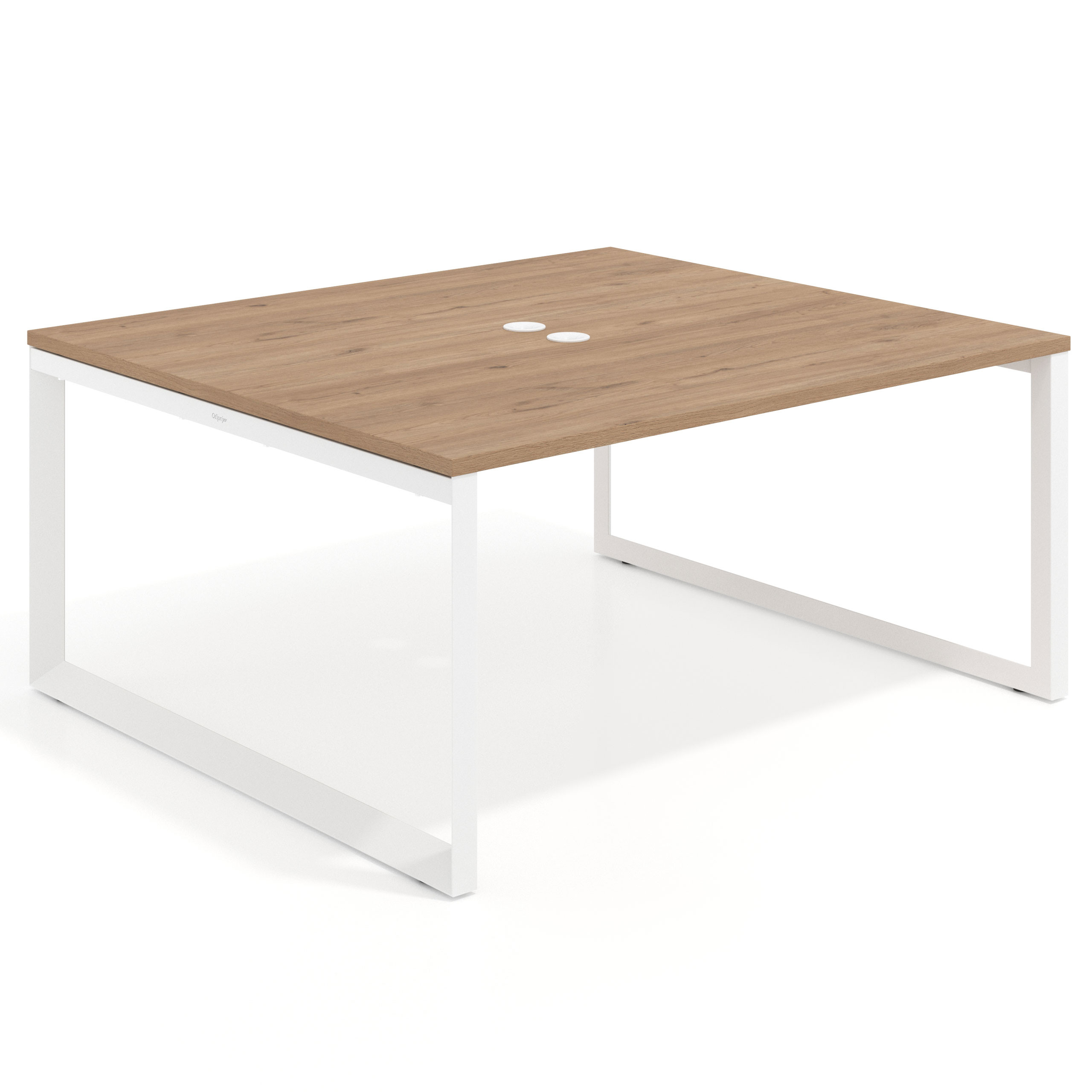 mesa co working 120x142 naturale delta mesa coworking fondo 142cm recto 1