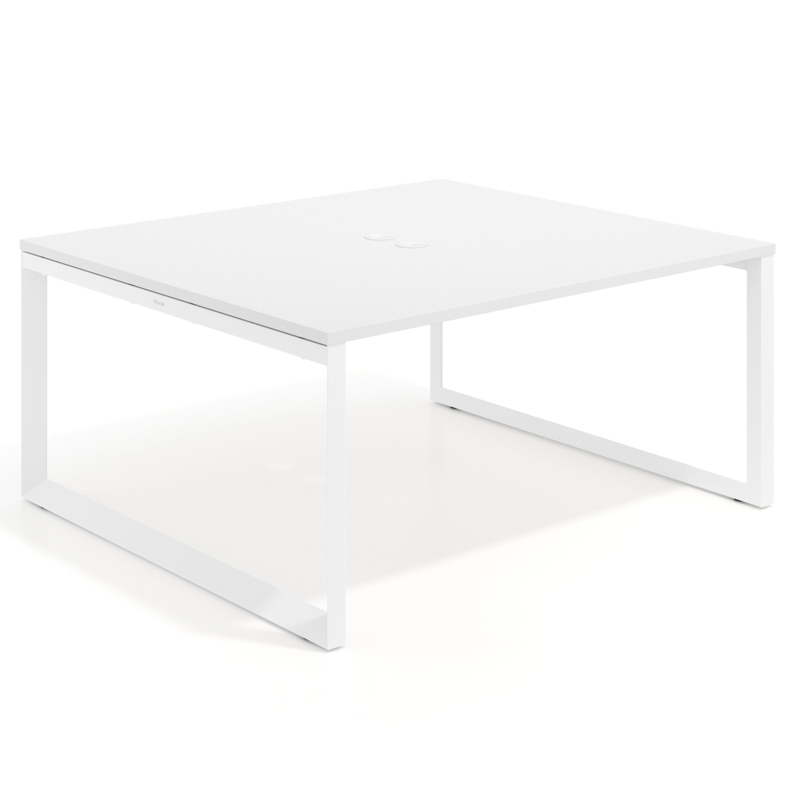 mesa co working 140x142 blanco mate delta mesa coworking fondo 142cm recto 1