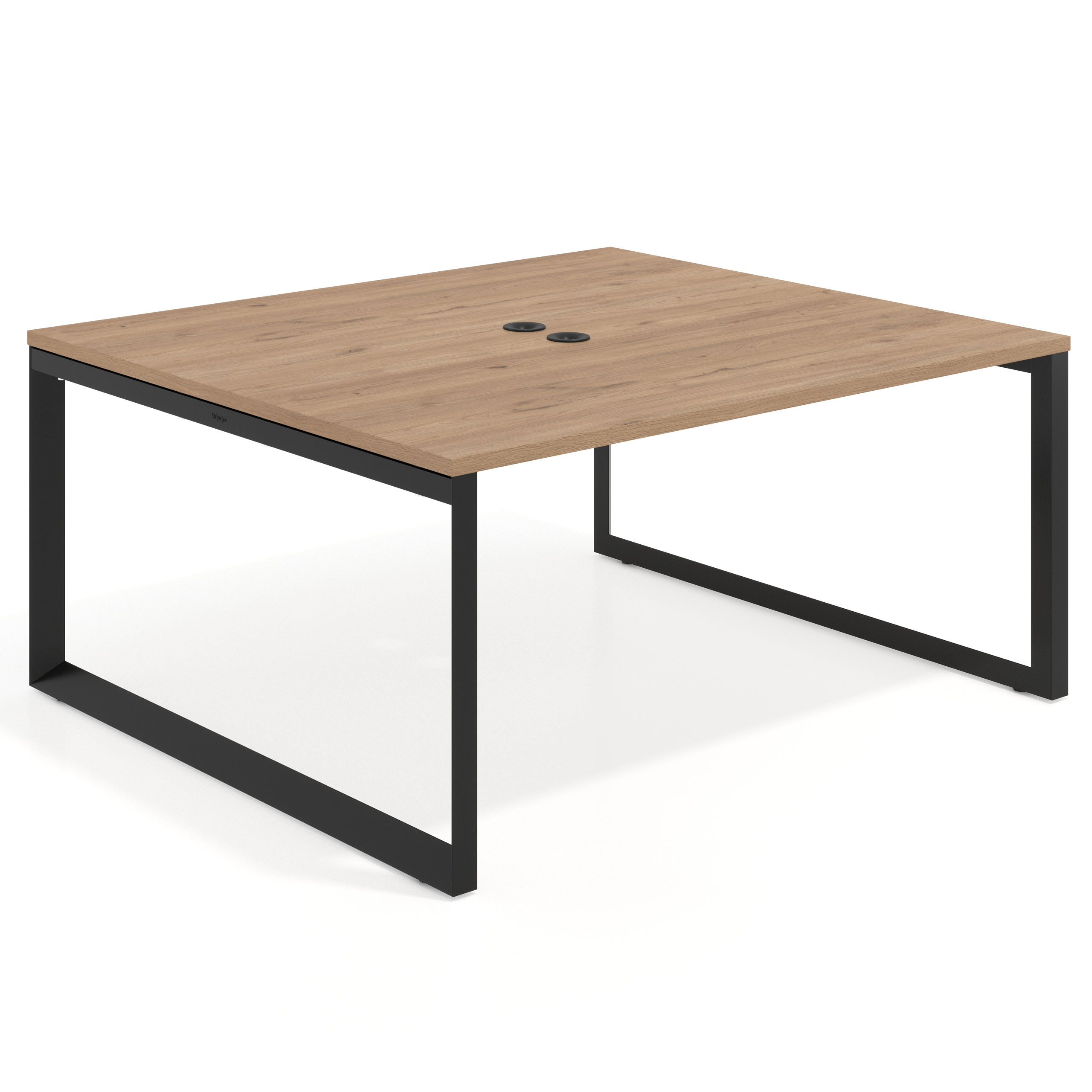 mesa co working 120x142 naturale delta mesa coworking fondo 142cm recto 1