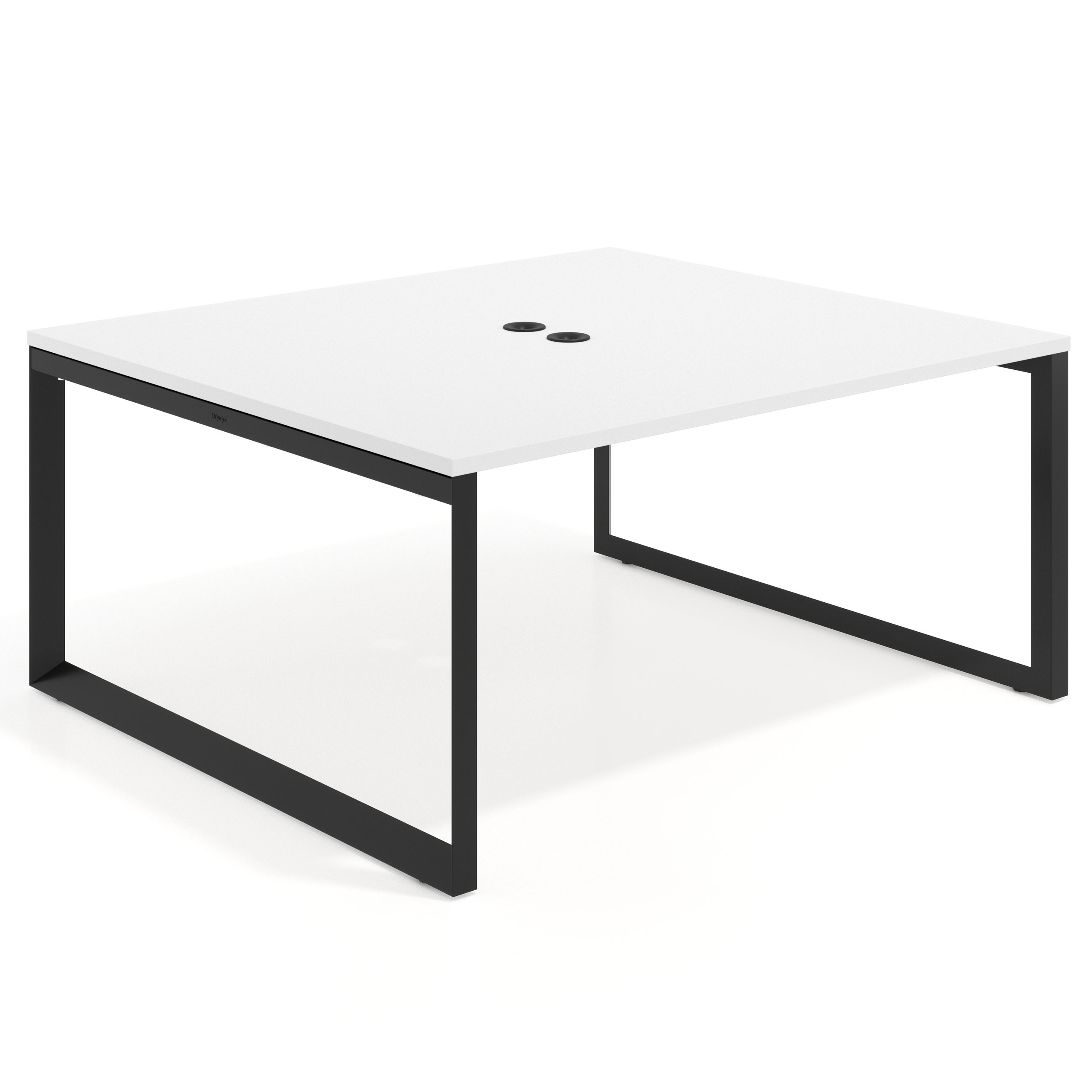 mesa co working 140x142 blanco mate delta mesa coworking fondo 142cm recto 1