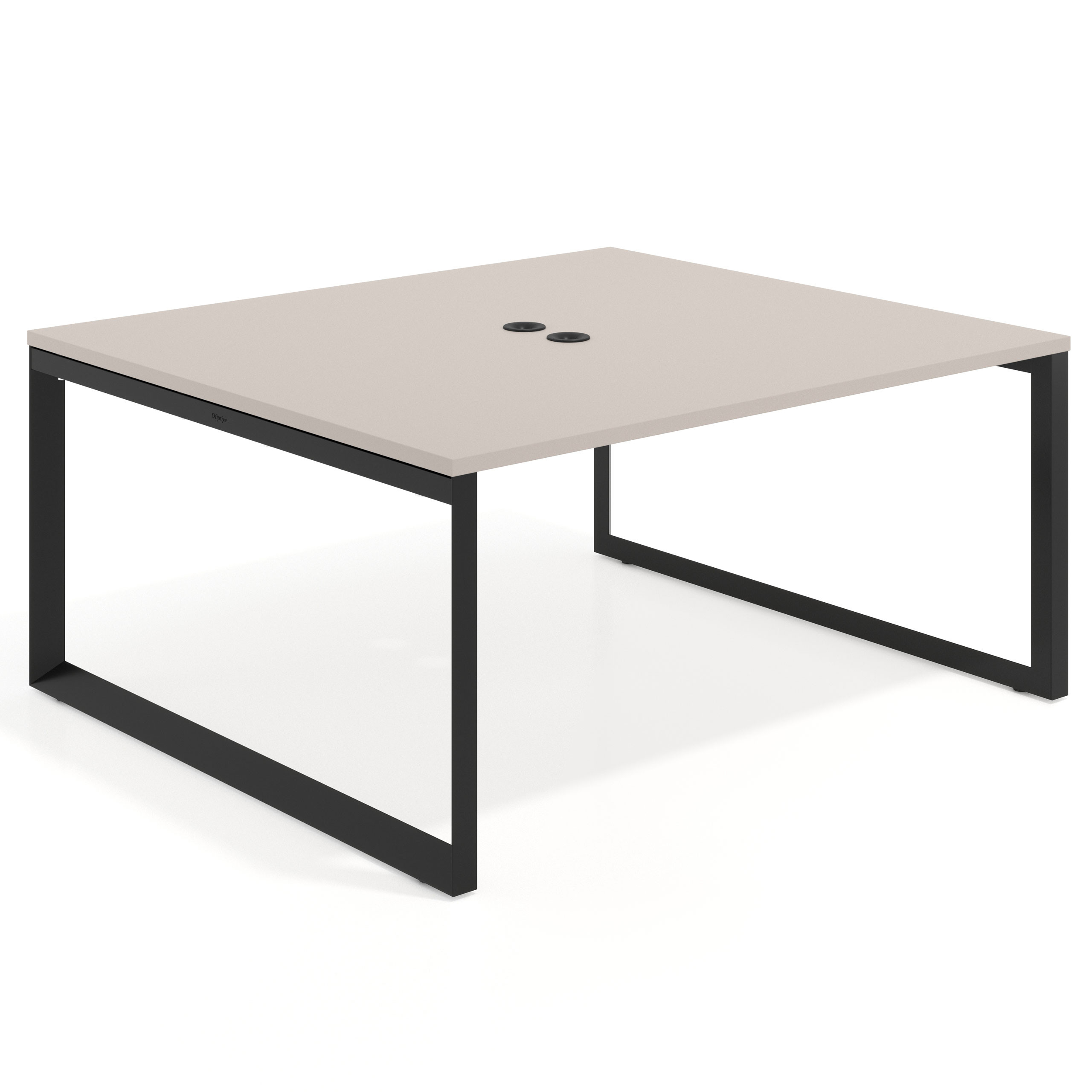 mesa co working 120x142 gris coco delta mesa coworking fondo 142cm recto 1