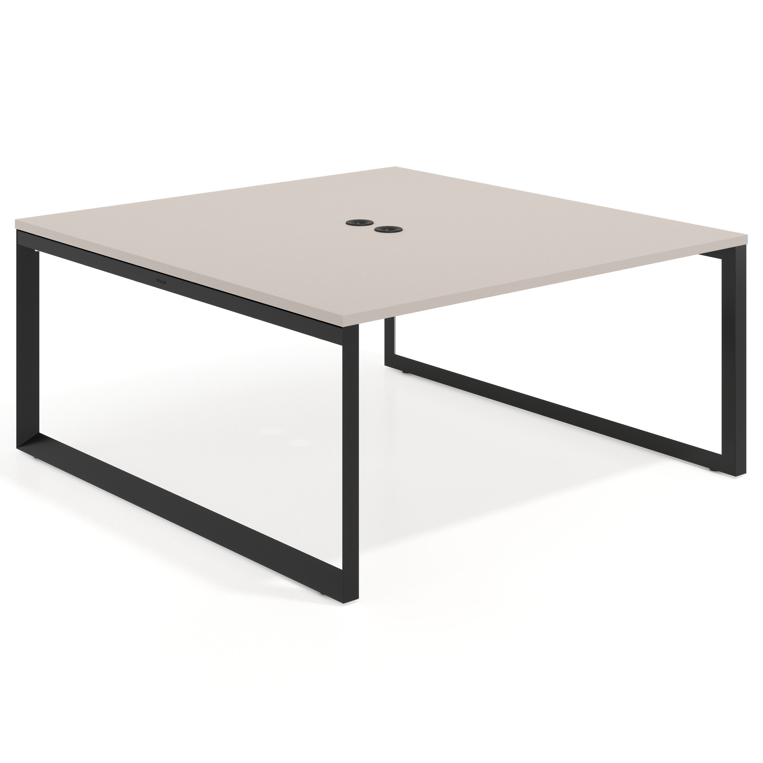 mesa co working 120x166 gris coco delta mesa coworking fondo 166cm recto 1