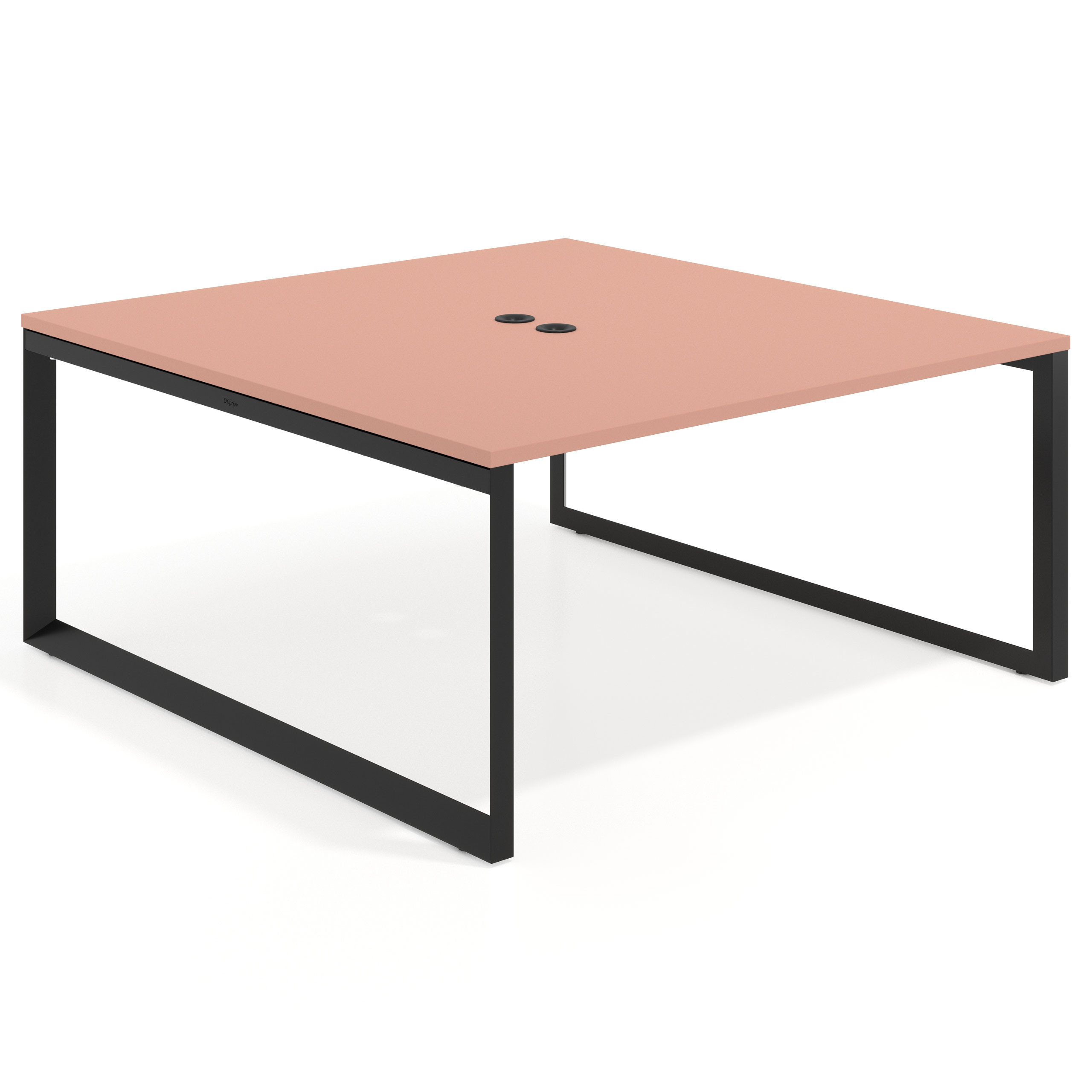 mesa co working 120x166 rosa talco delta mesa coworking fondo 166cm recto 1