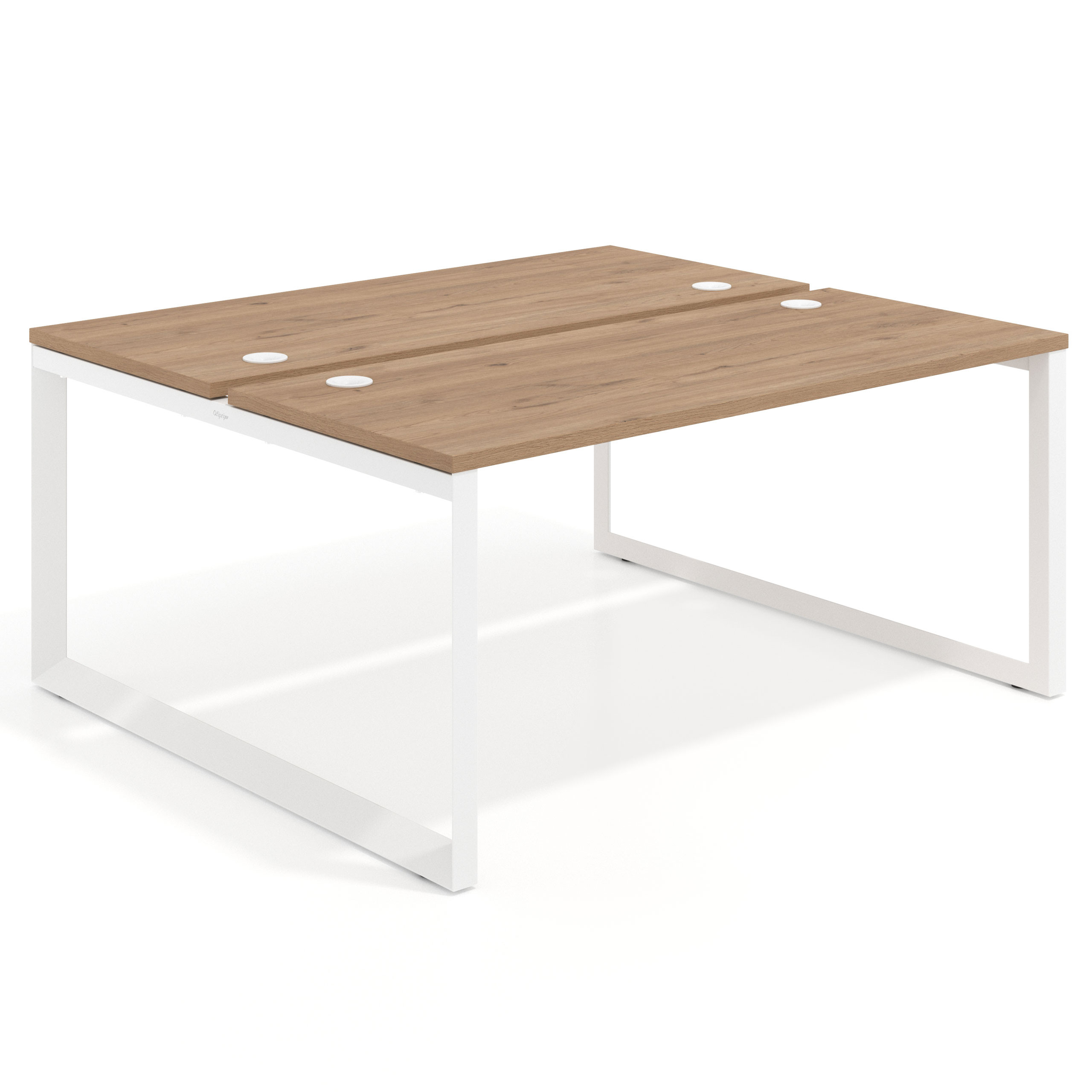 mesa multipuesto 120x142 naturale delta mesa bench fondo 142cm recto 1
