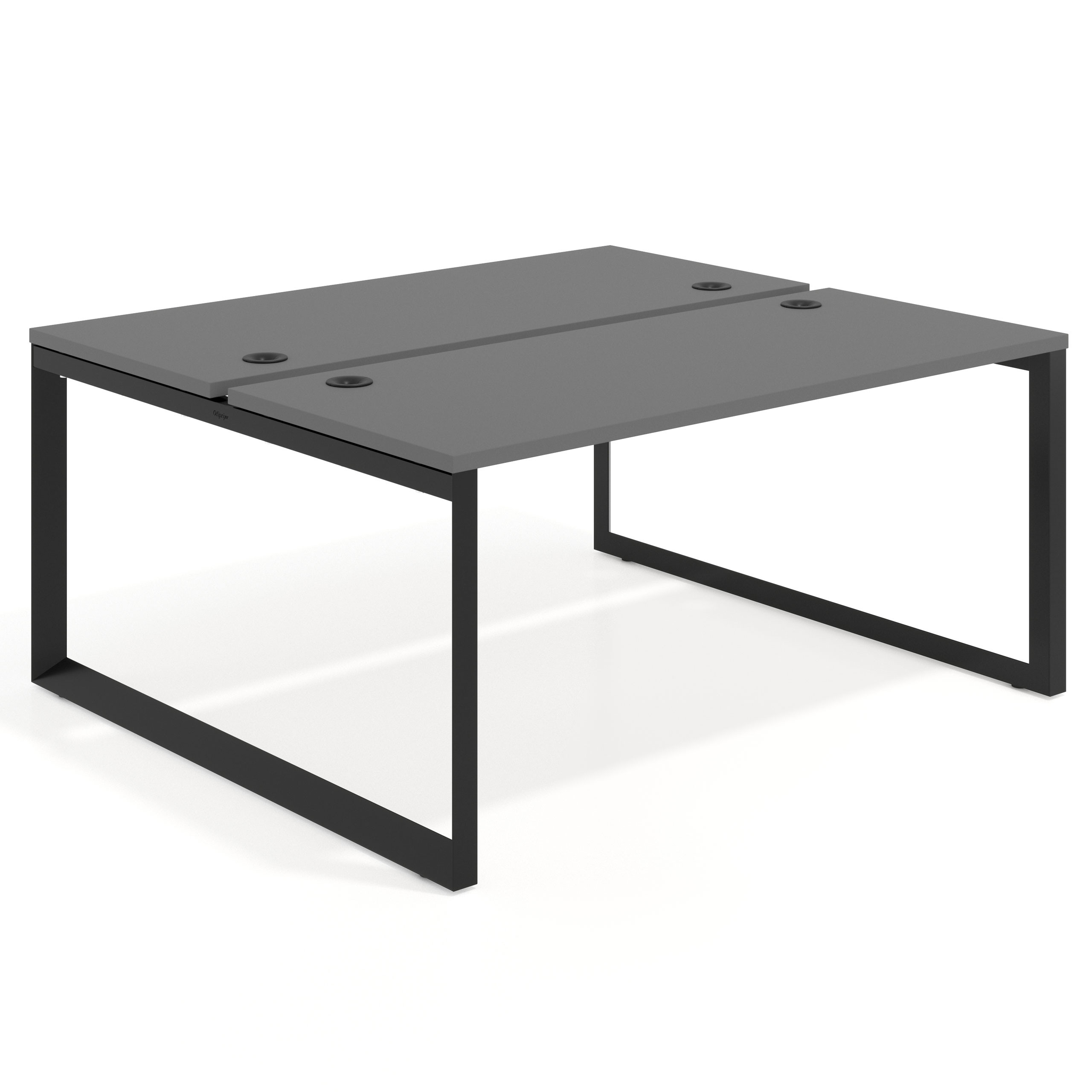 mesa multipuesto 140x142 gris tormenta delta mesa bench fondo 142cm recto 1