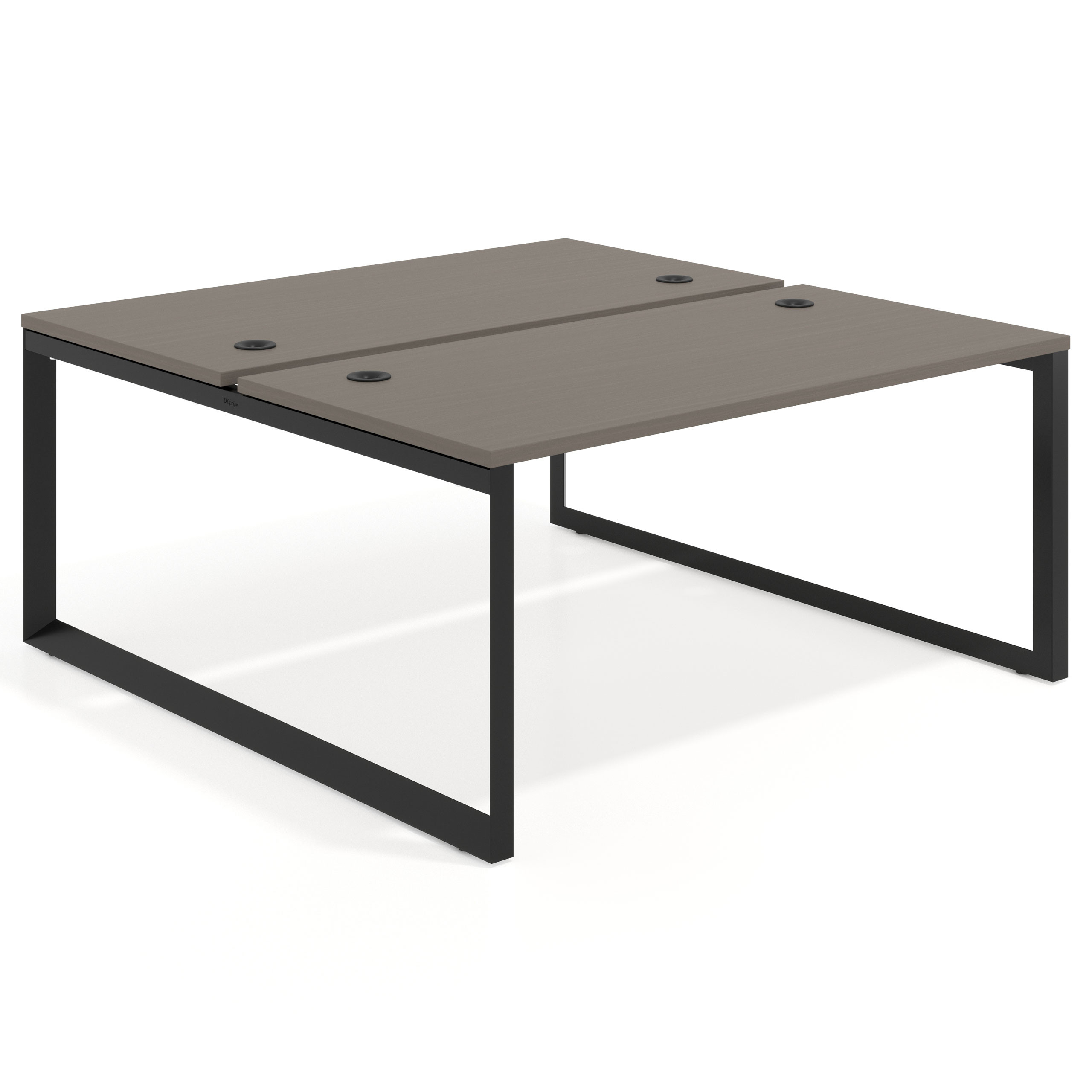 mesa multipuesto 100x166 etna delta mesa bench fondo 166cm recto 1