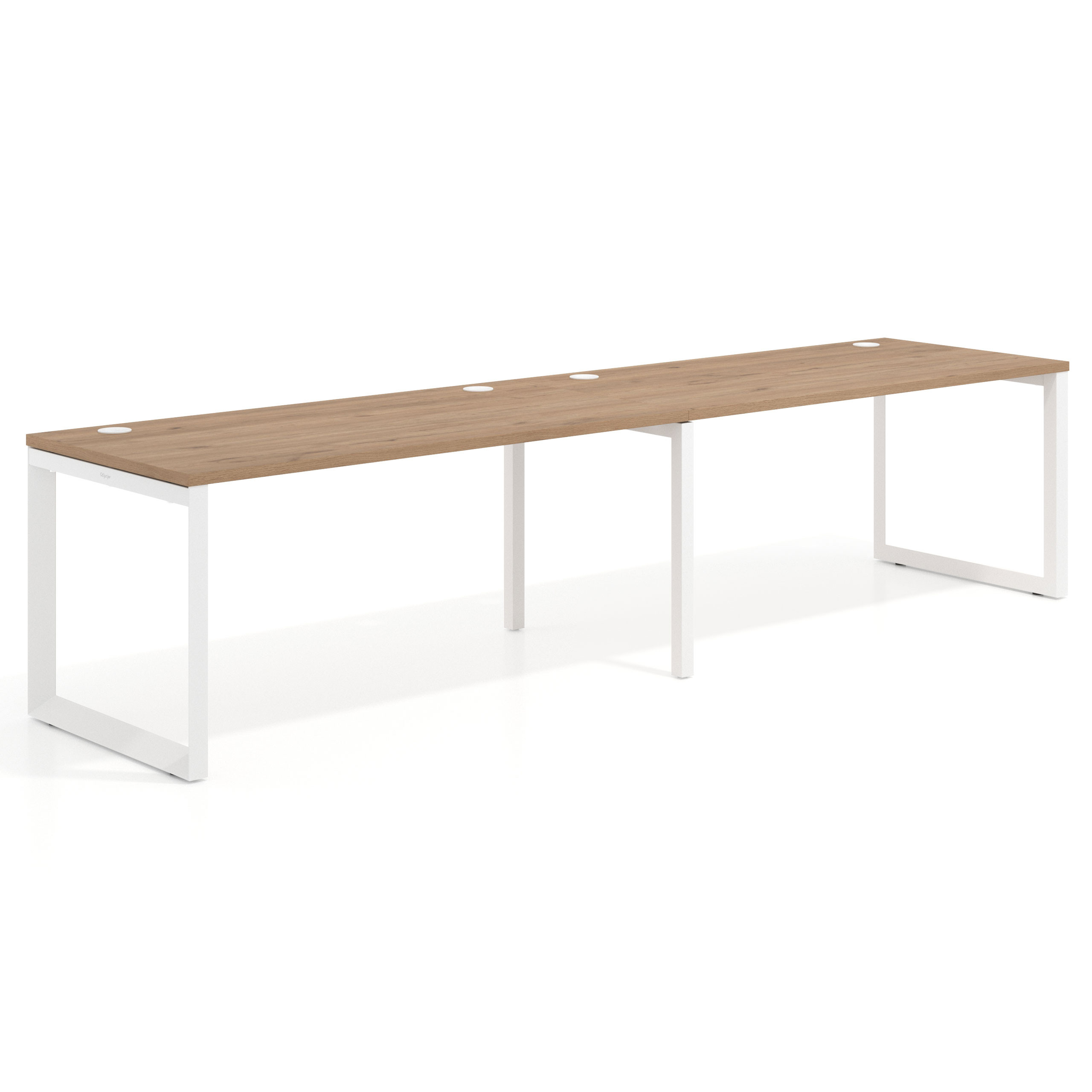 mesa multipuesto 200x80 naturale delta mesa progresiva doble fondo 80cm recto 1