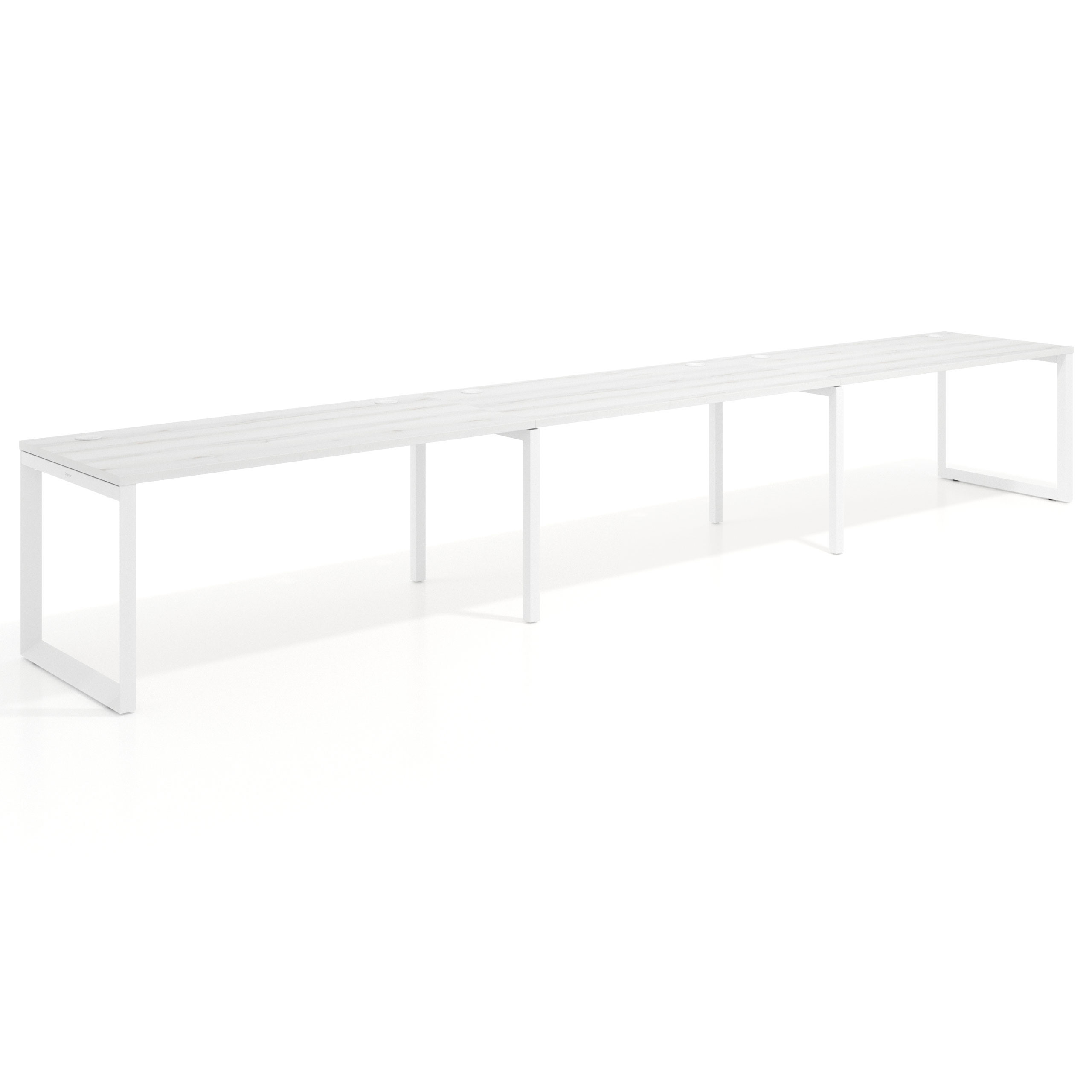 mesa multipuesto 420x80 albo delta mesa progresiva triple fondo 80cm recto 1