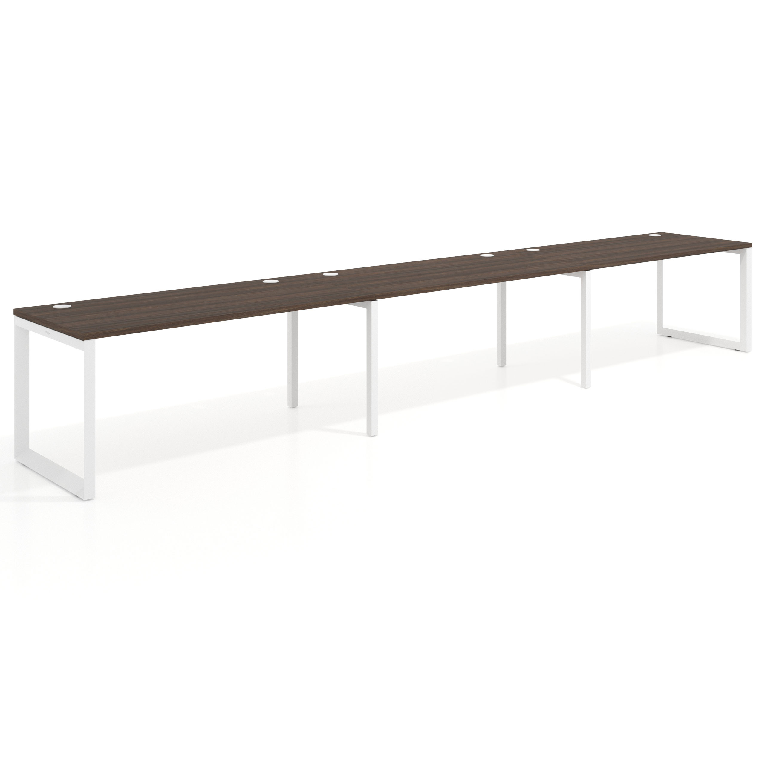 mesa multipuesto 300x80 mistral delta mesa progresiva triple fondo 80cm recto 1