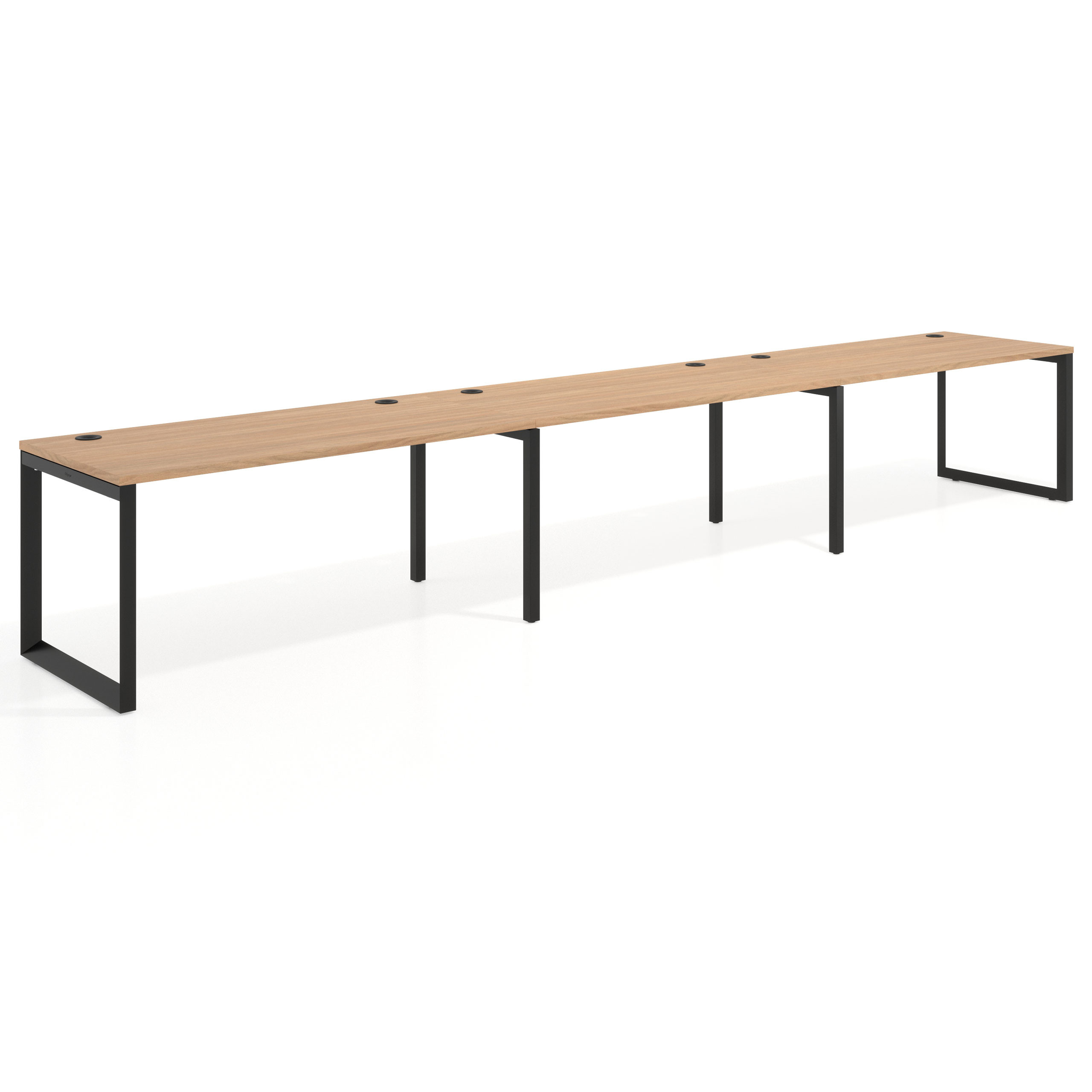 mesa multipuesto 300x80 siroco delta mesa progresiva triple fondo 80cm recto 1